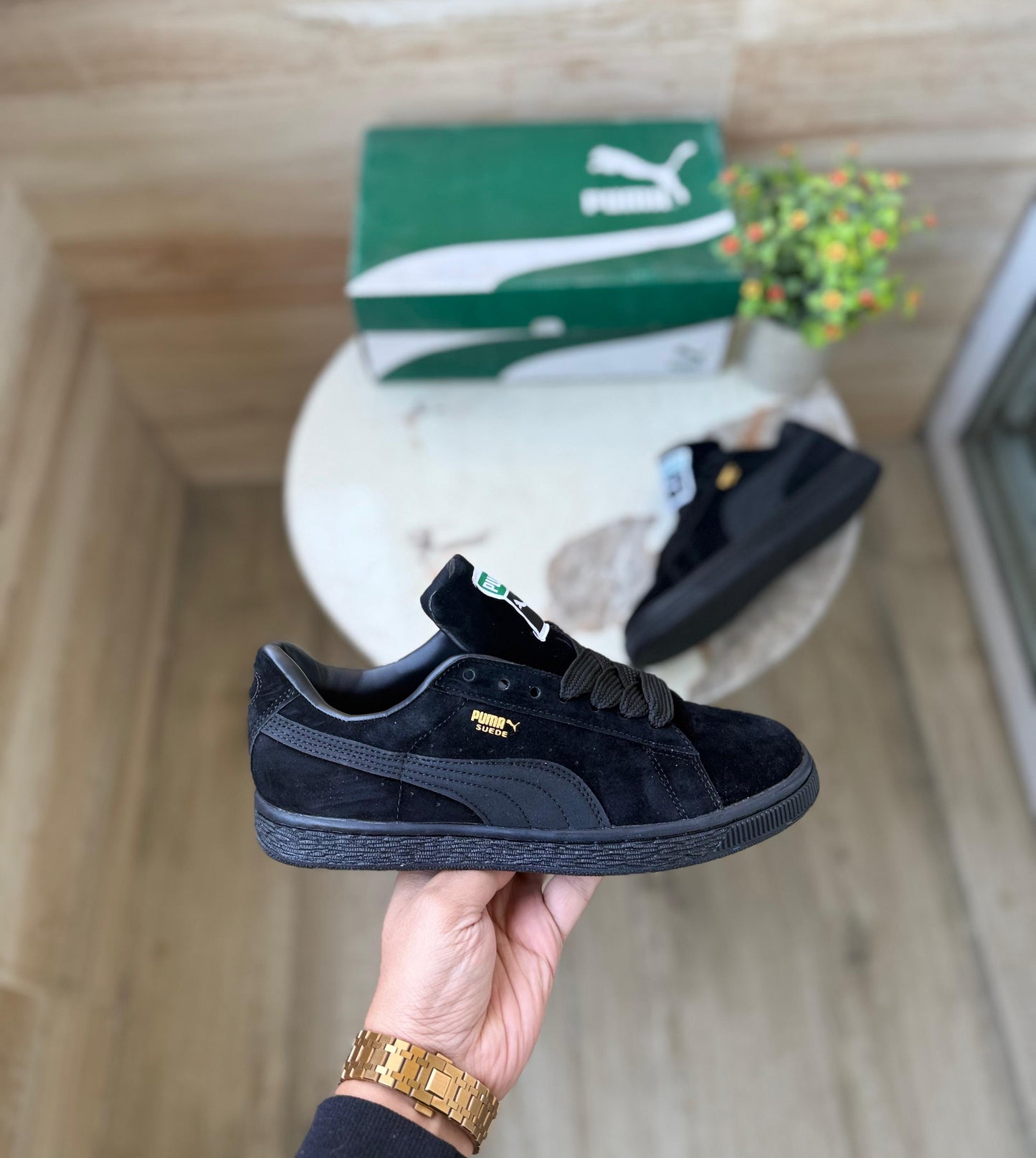 Puma suede classic black