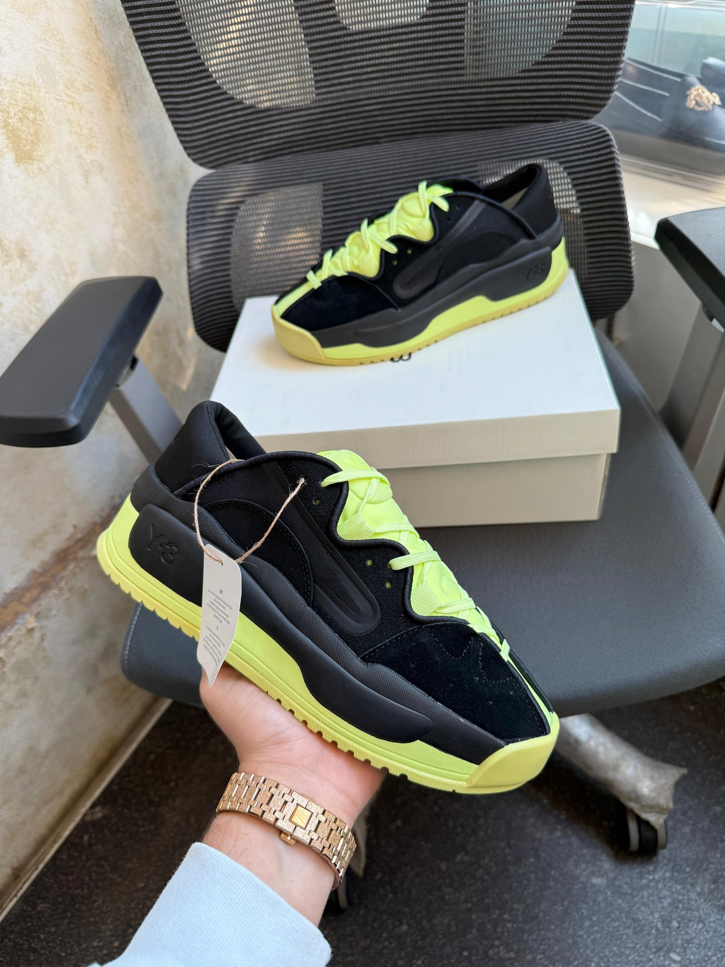 Adidas y 3 hokori 2 black frozen yellow