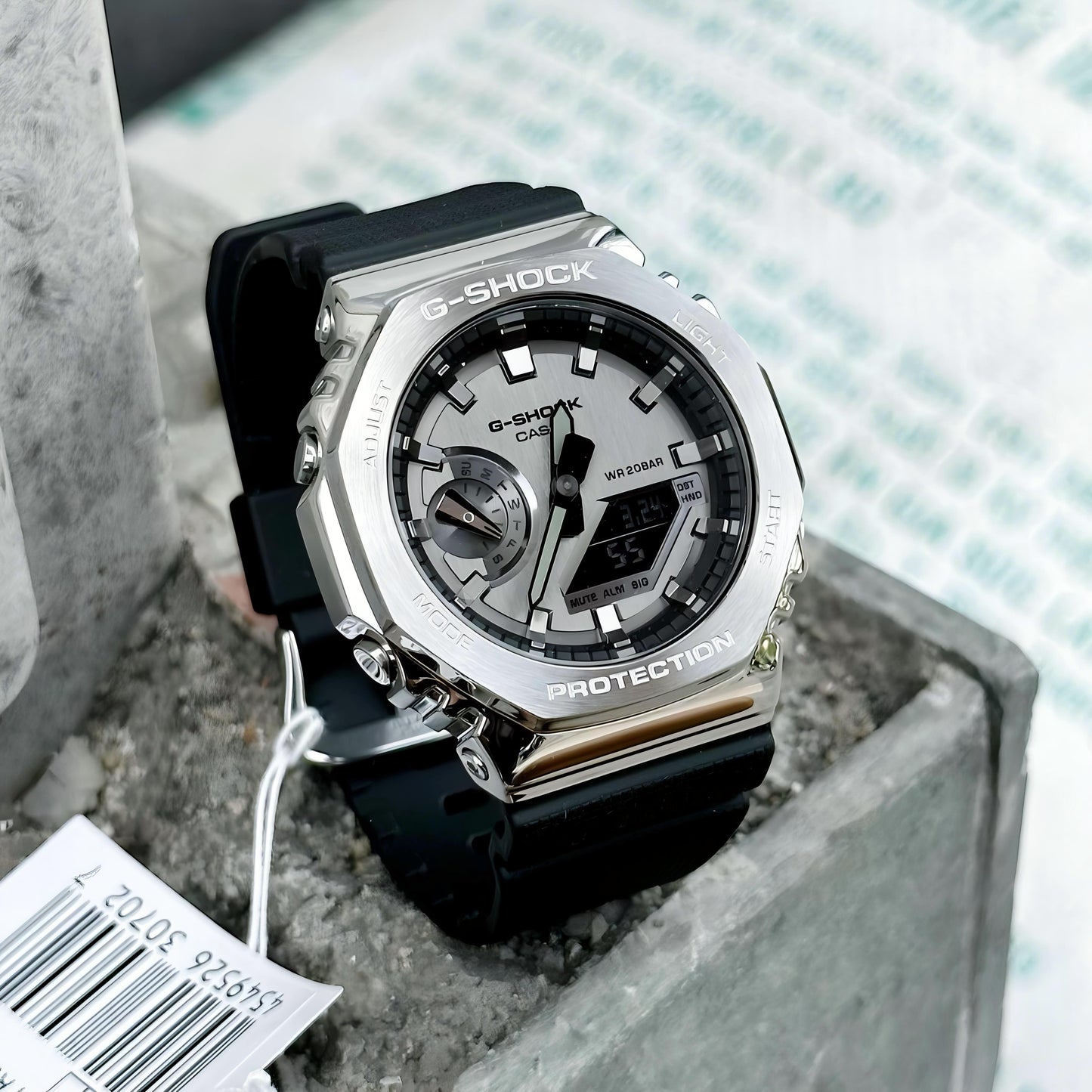 G-shock GM-2100 Black & Steel
