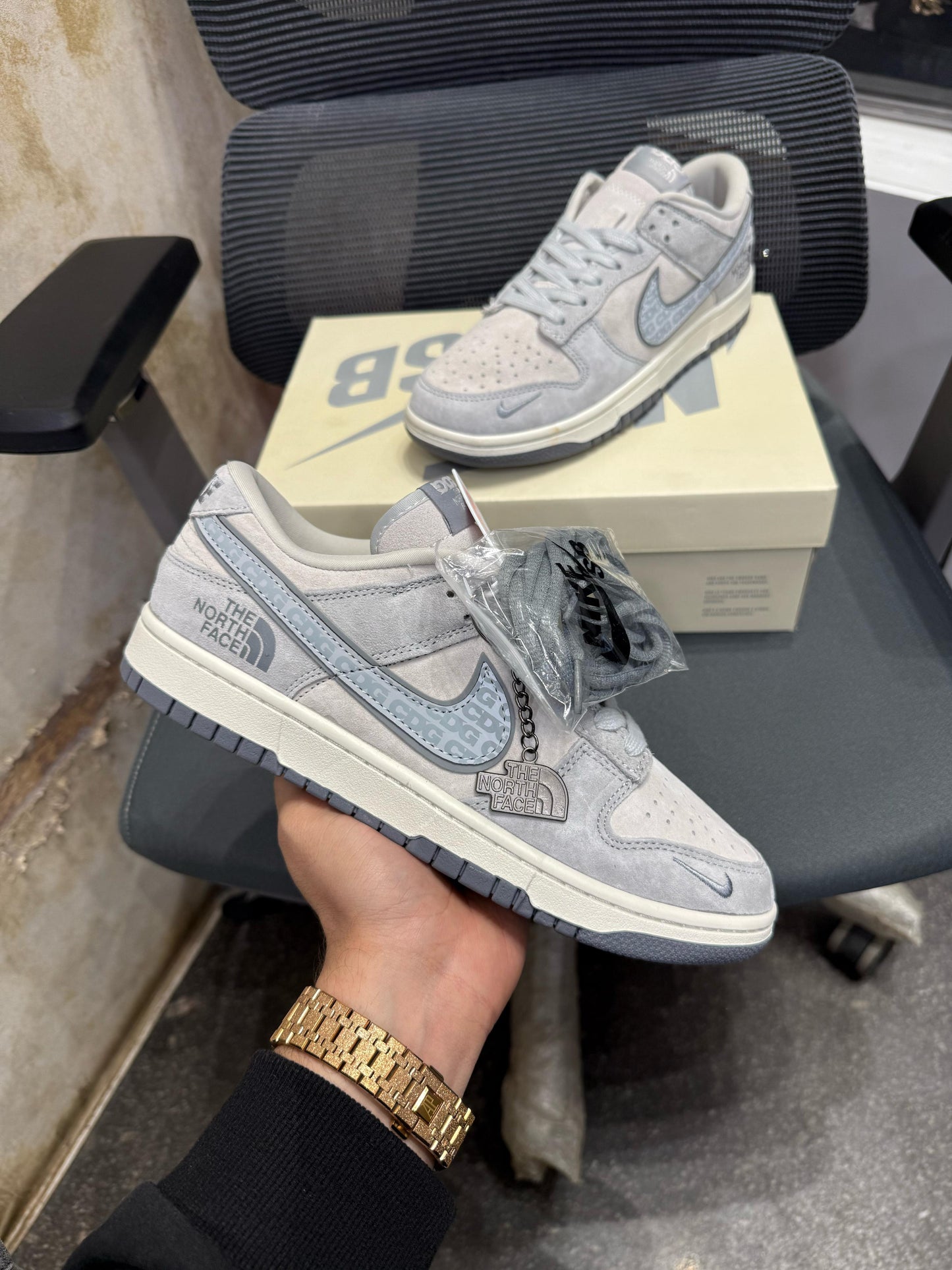 Nike sb dunk low x the north face