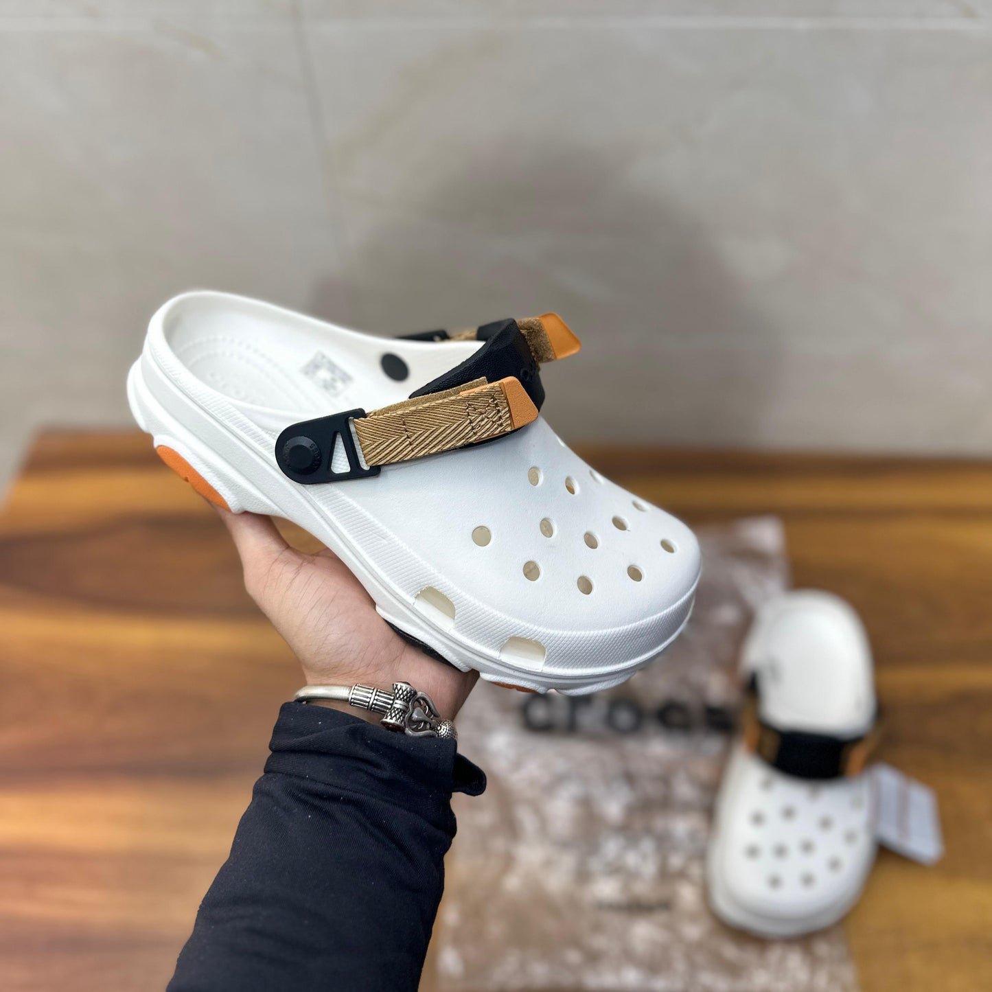 Crocs all terrain clog white