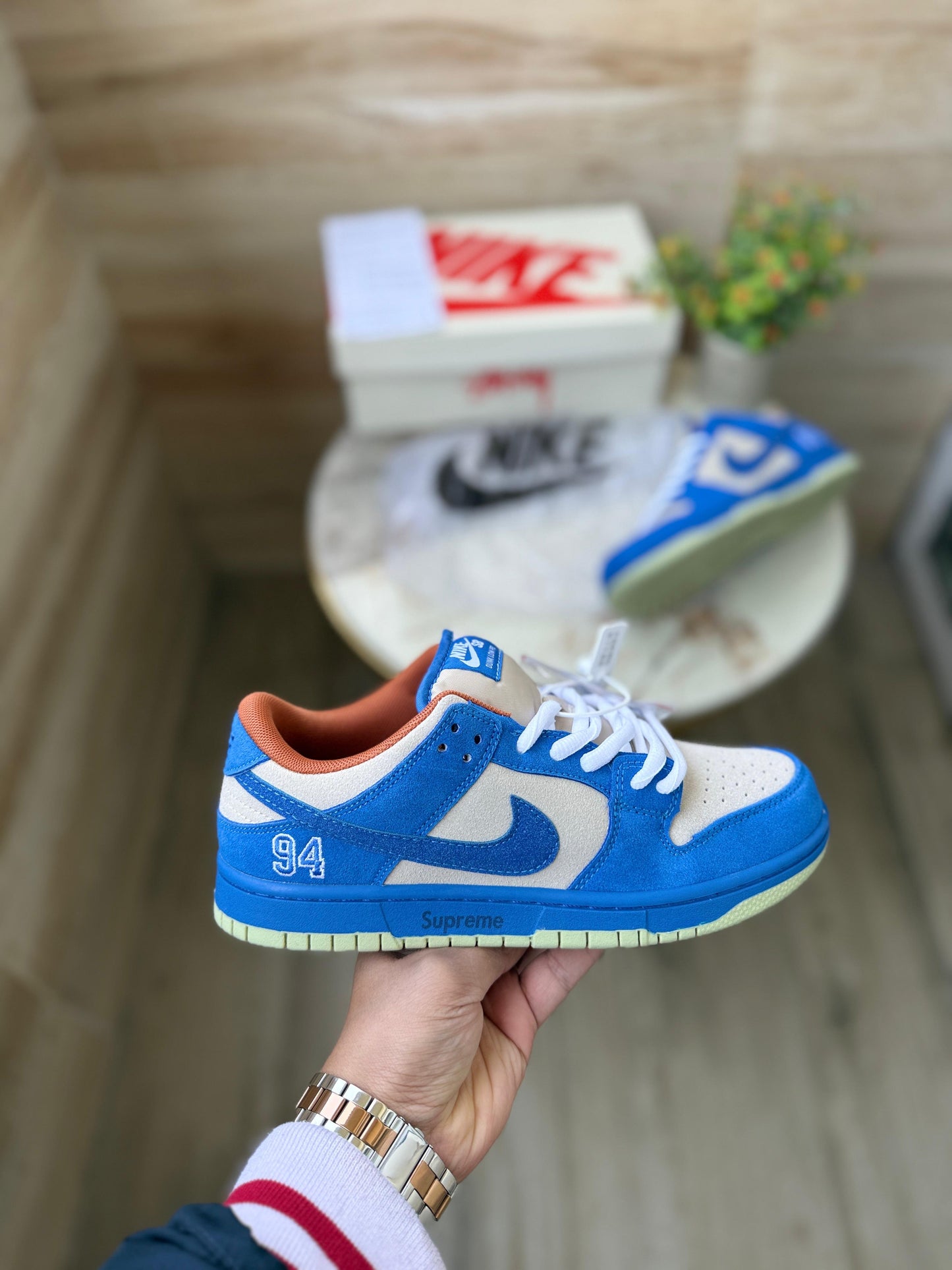 Nike sb dunk supreme 94 blue 2025