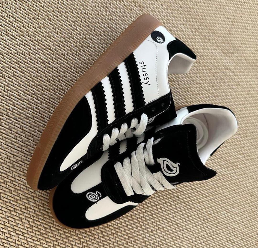 Adidas samba og x stussy orginal black white