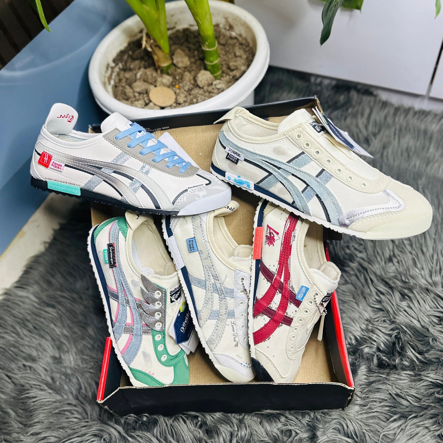 ONITSUKA TIGER PANDA PRANK
