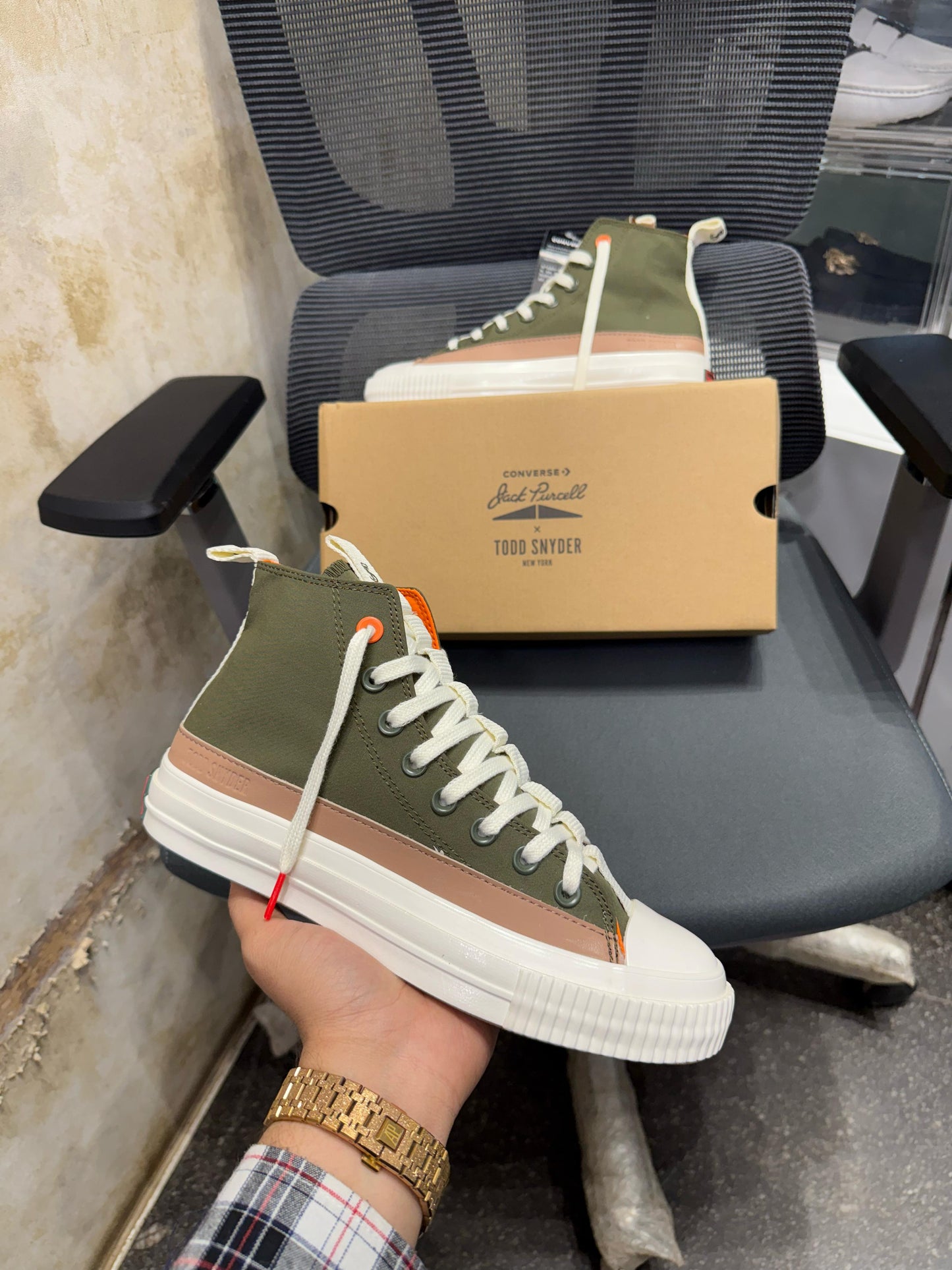 Converse chucks tylor high todd snyder rebel prep