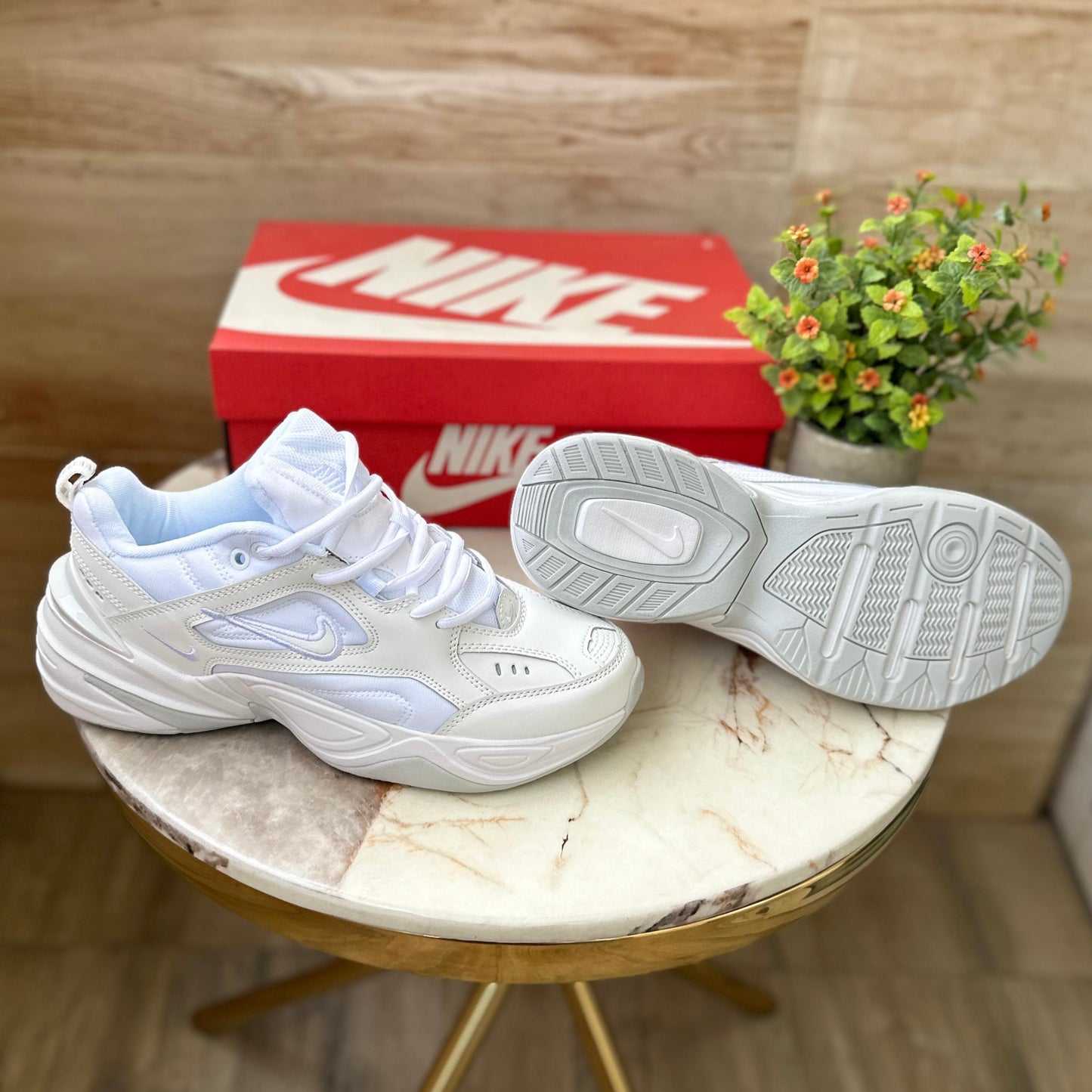 NIKE MK2 TEKNO TRIPLE WHITE EDITION
