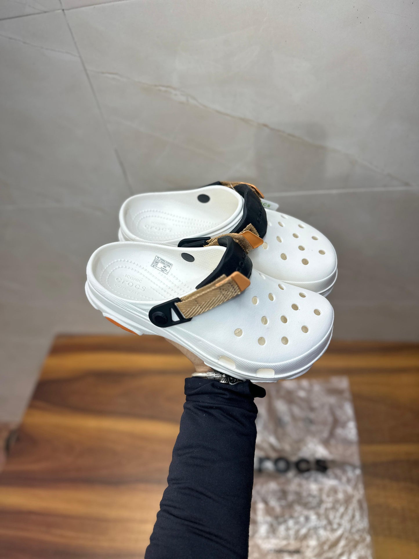 Crocs all terrain clog white