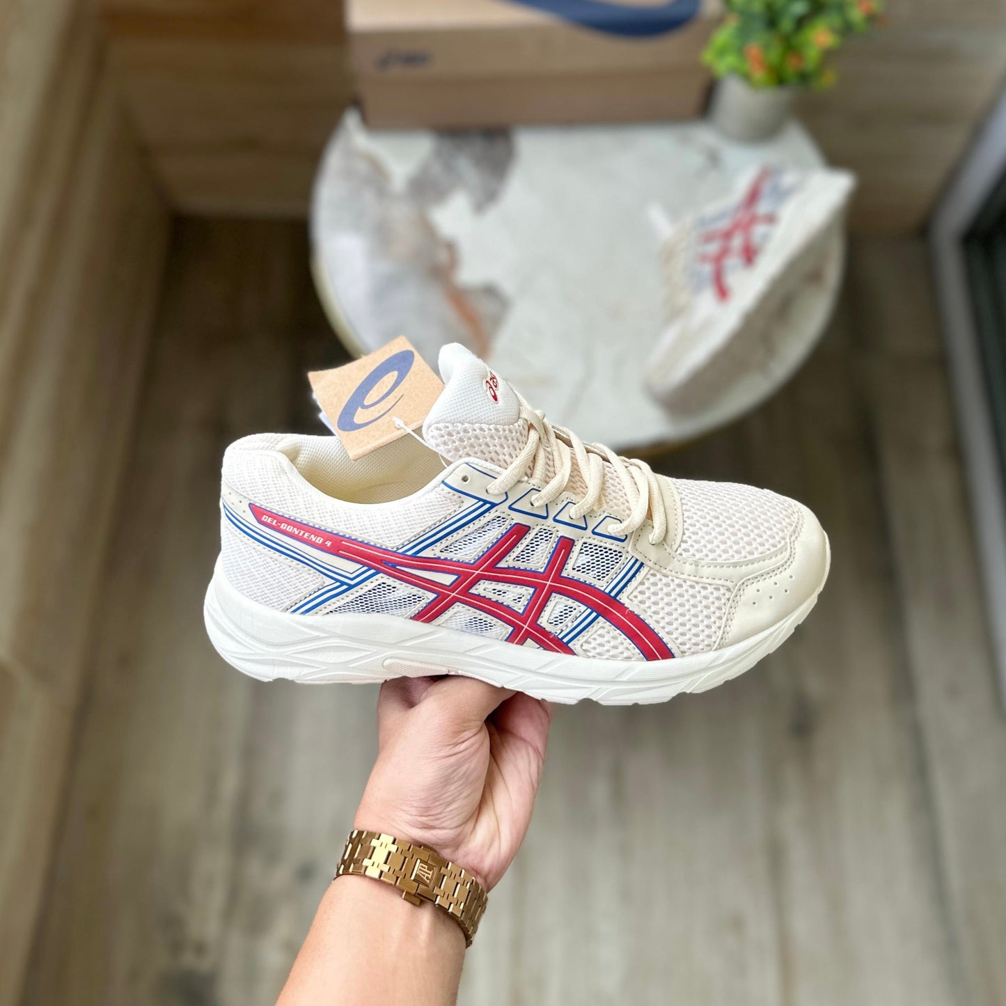 ASICS GEL CONTEND 4 RED STRIPES