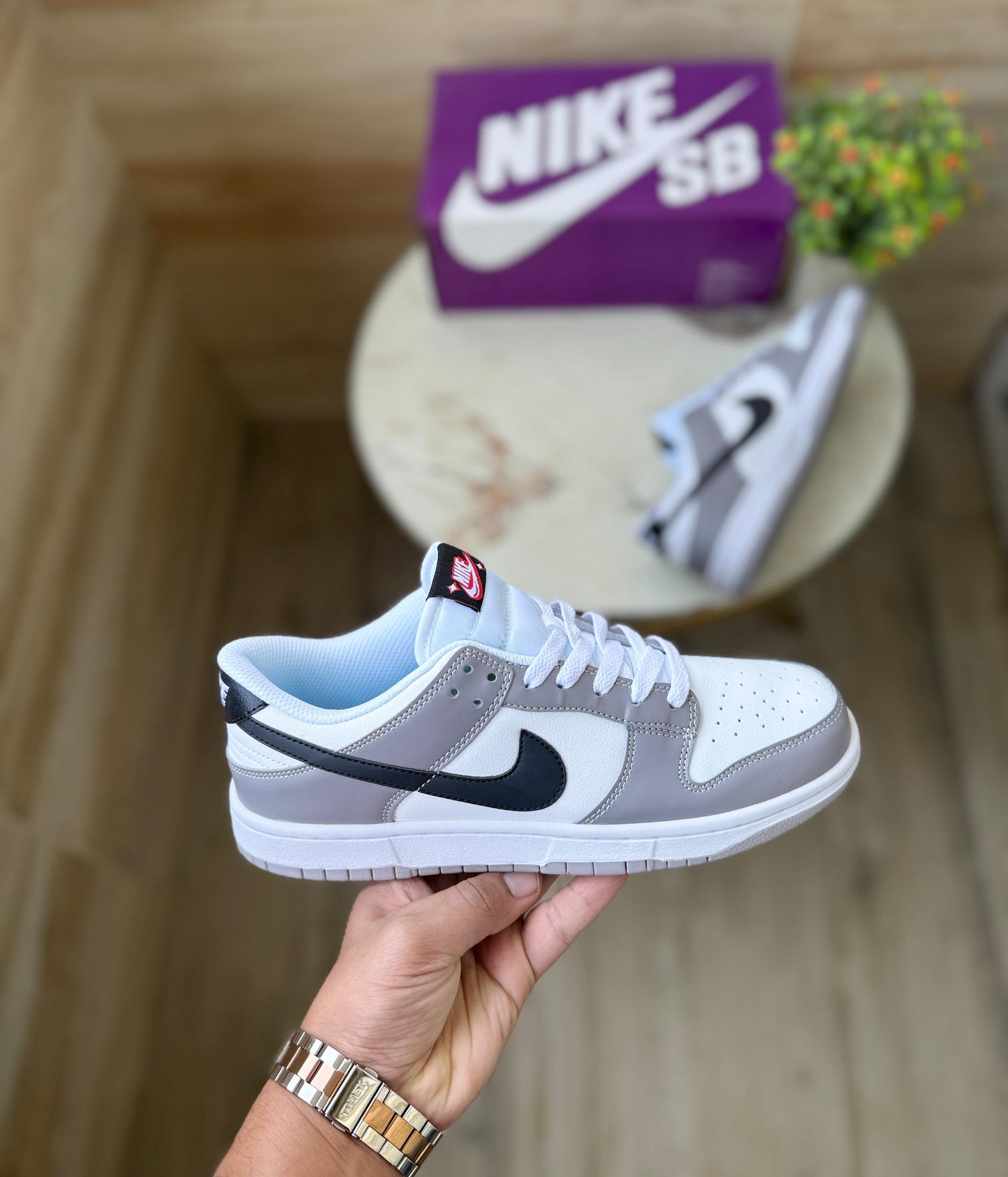 Nike sb dunk lottery grey