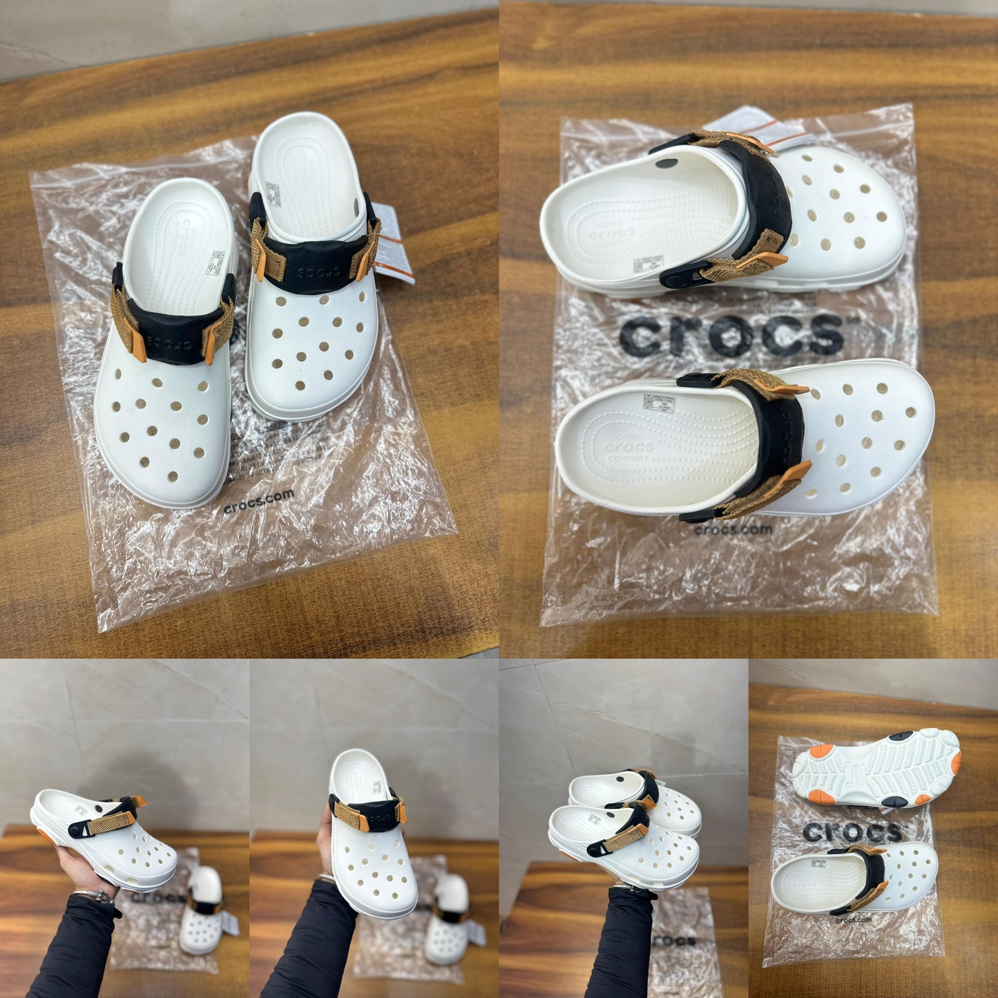 Crocs all terrain clog white