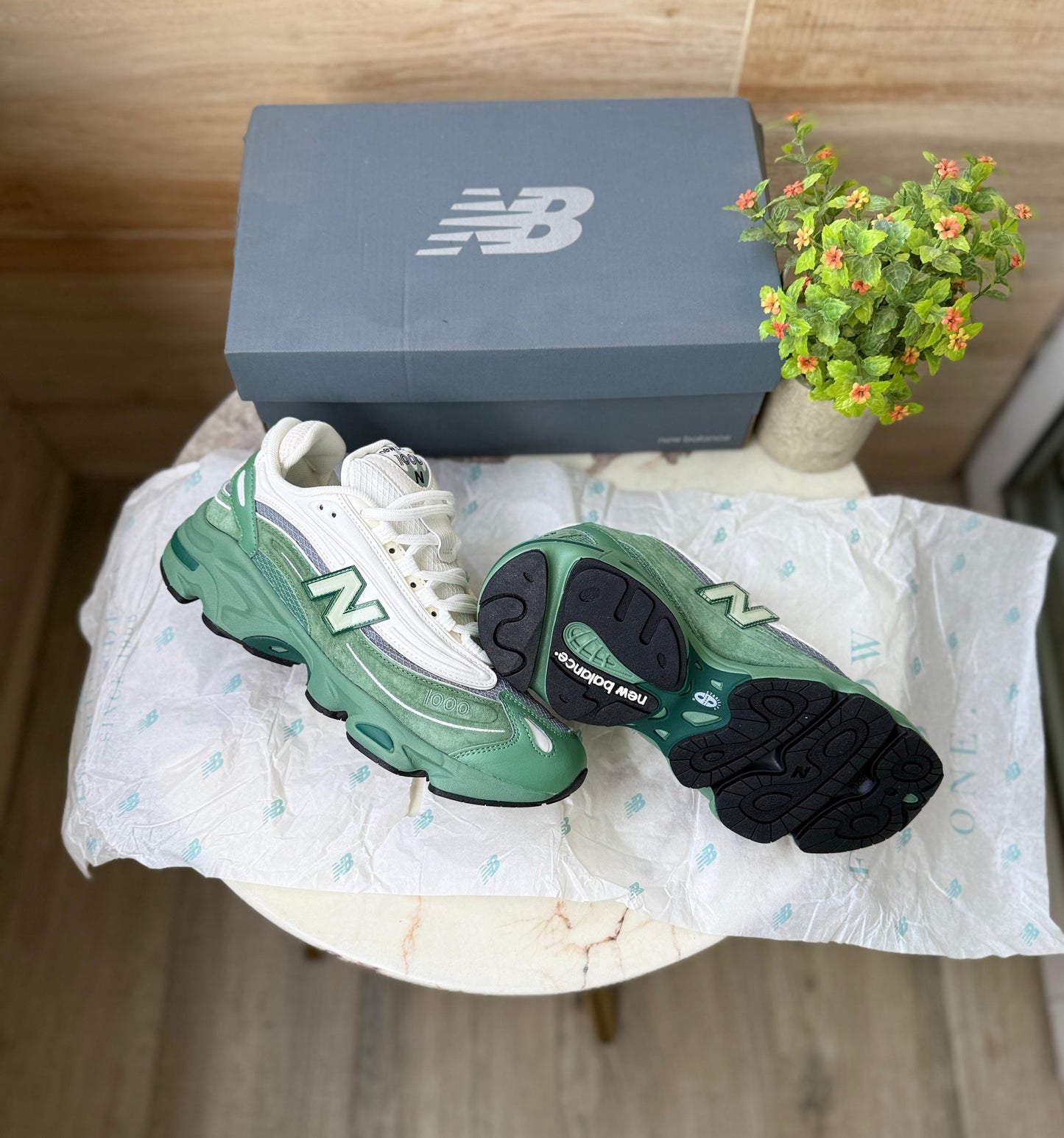 New balance 1000 mallard green