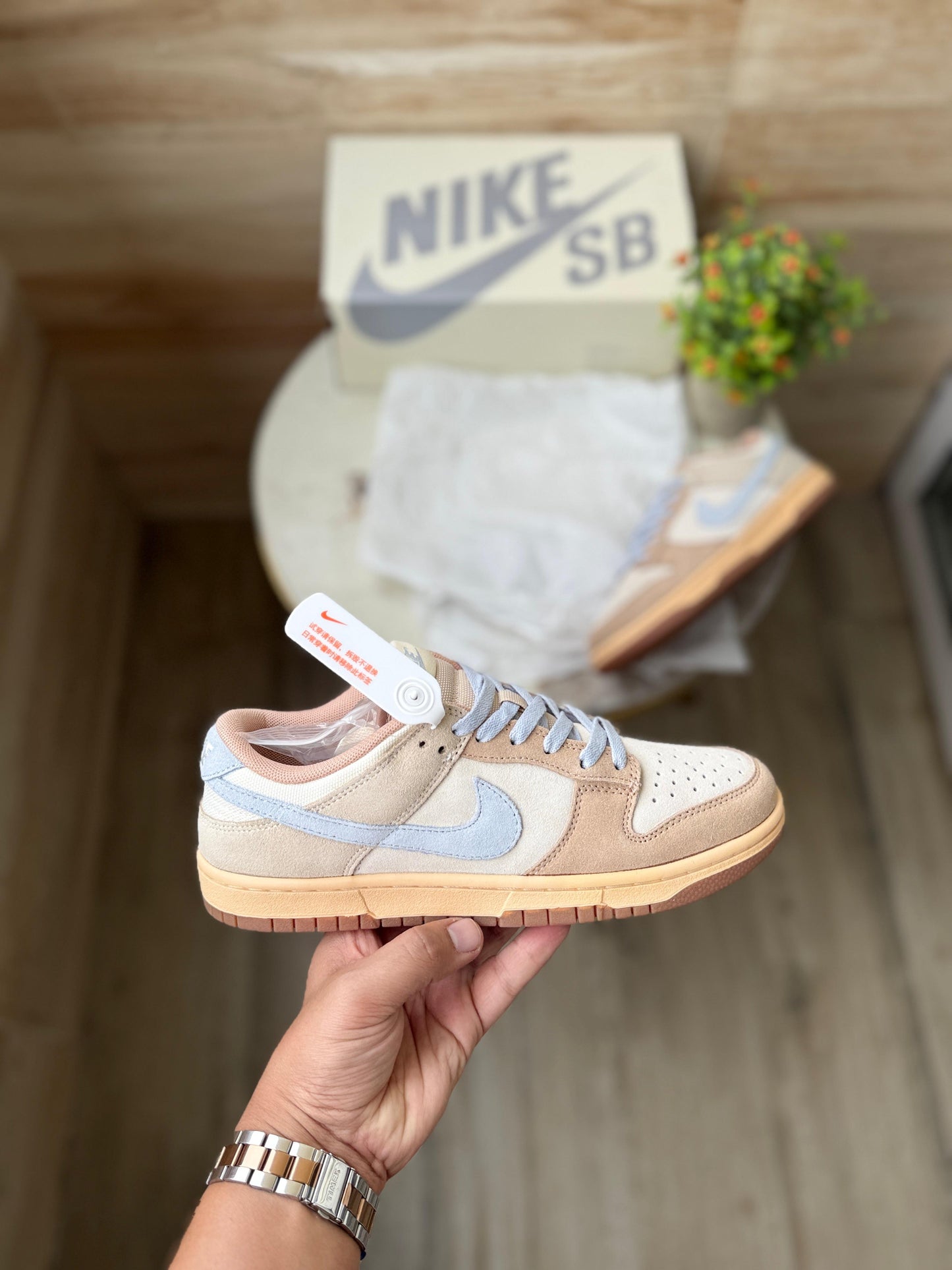 NIKE SB DUNK SAND DRIFT ARMOURY BLUE