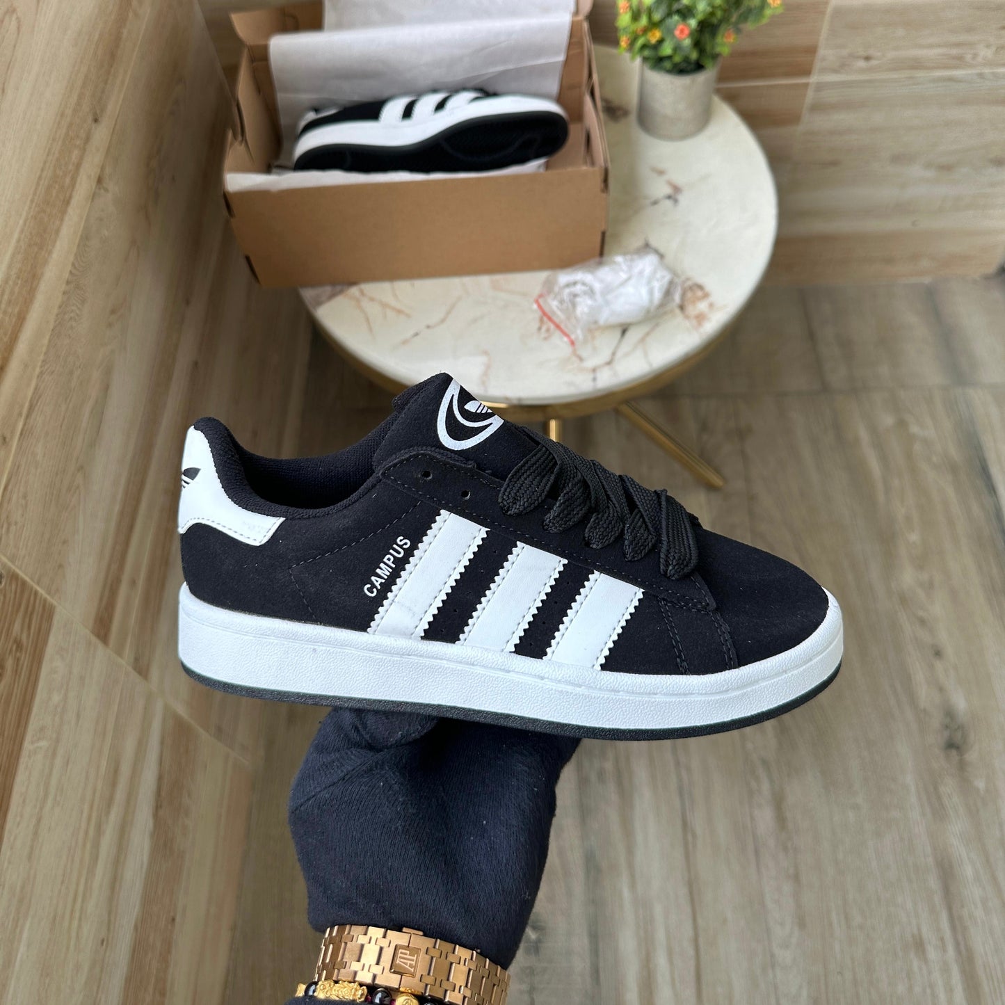 ADIDAS CAMPUS 00s BLACK SOLE