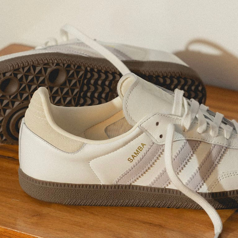 ADIDAS SAMBA CORE WHITE GREY