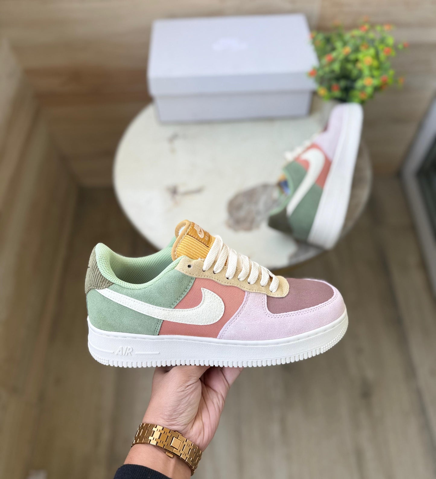 Nike airforce oil green