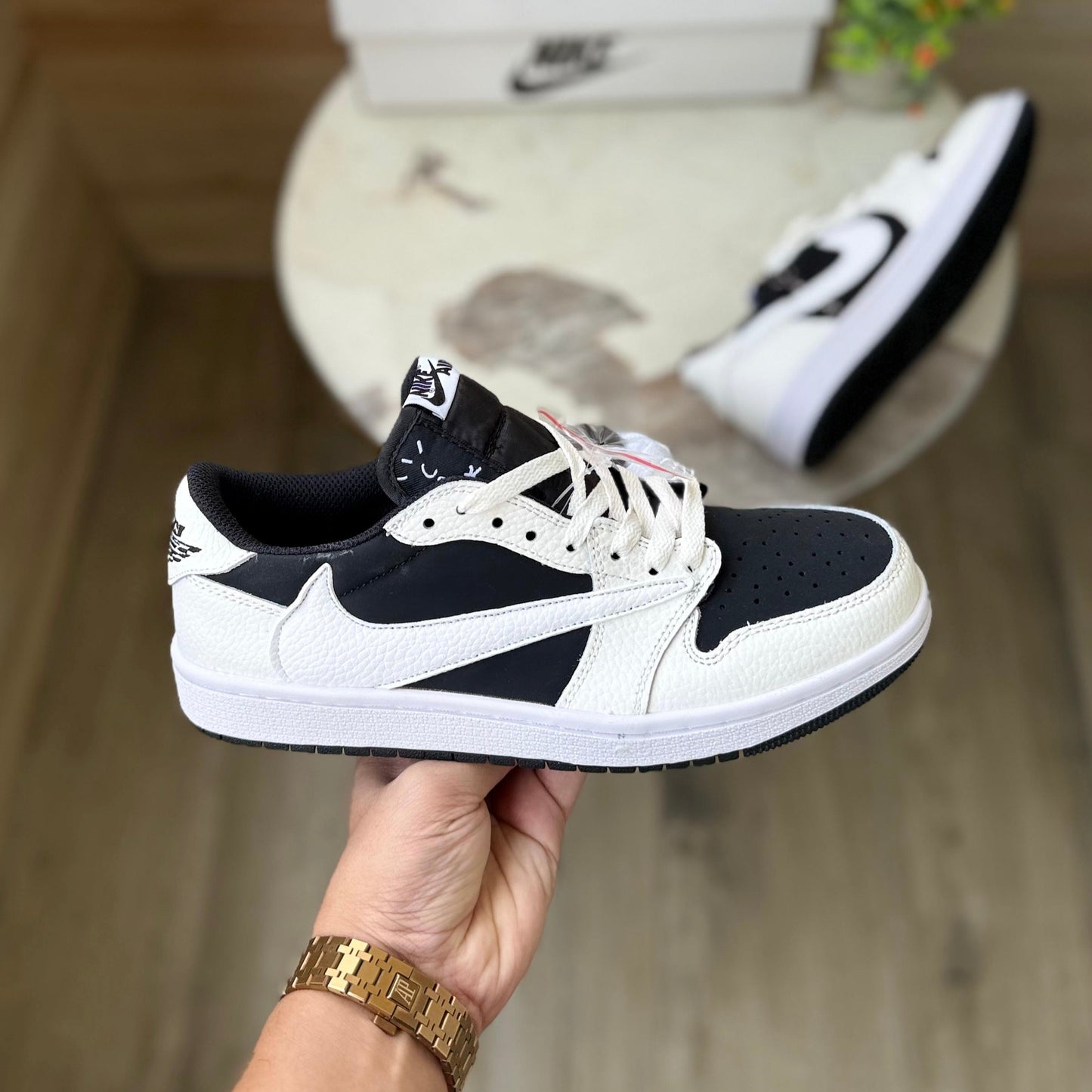 NIKE AIR JORDANS TRAVIS SCOTT CACTUS SAIL WHITE