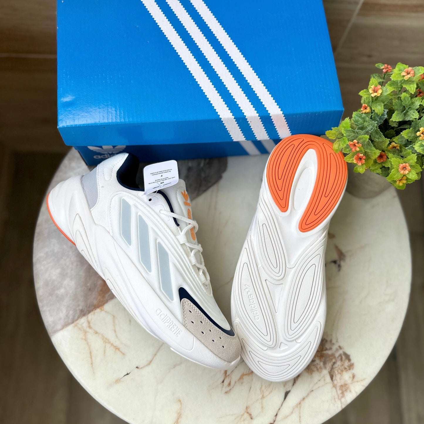 ADIDAS ORGINALS OZELIA WHITE NAVY