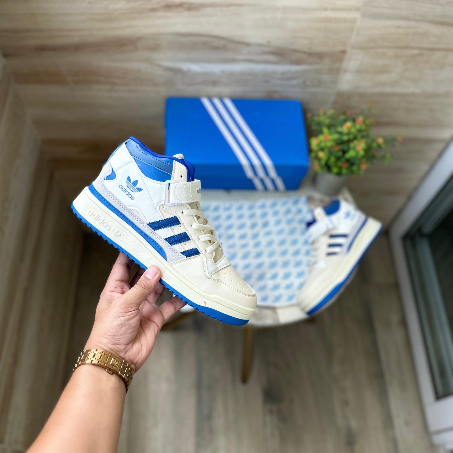 ADIDAS FORUM 84 UNIVERSITY BLUE