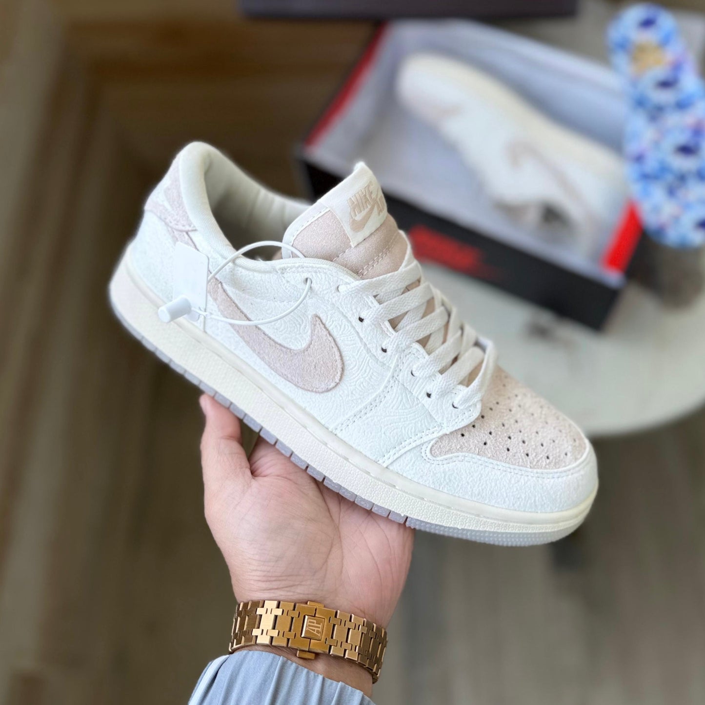 Chris paul x jordan 1 retro low og give them flowers