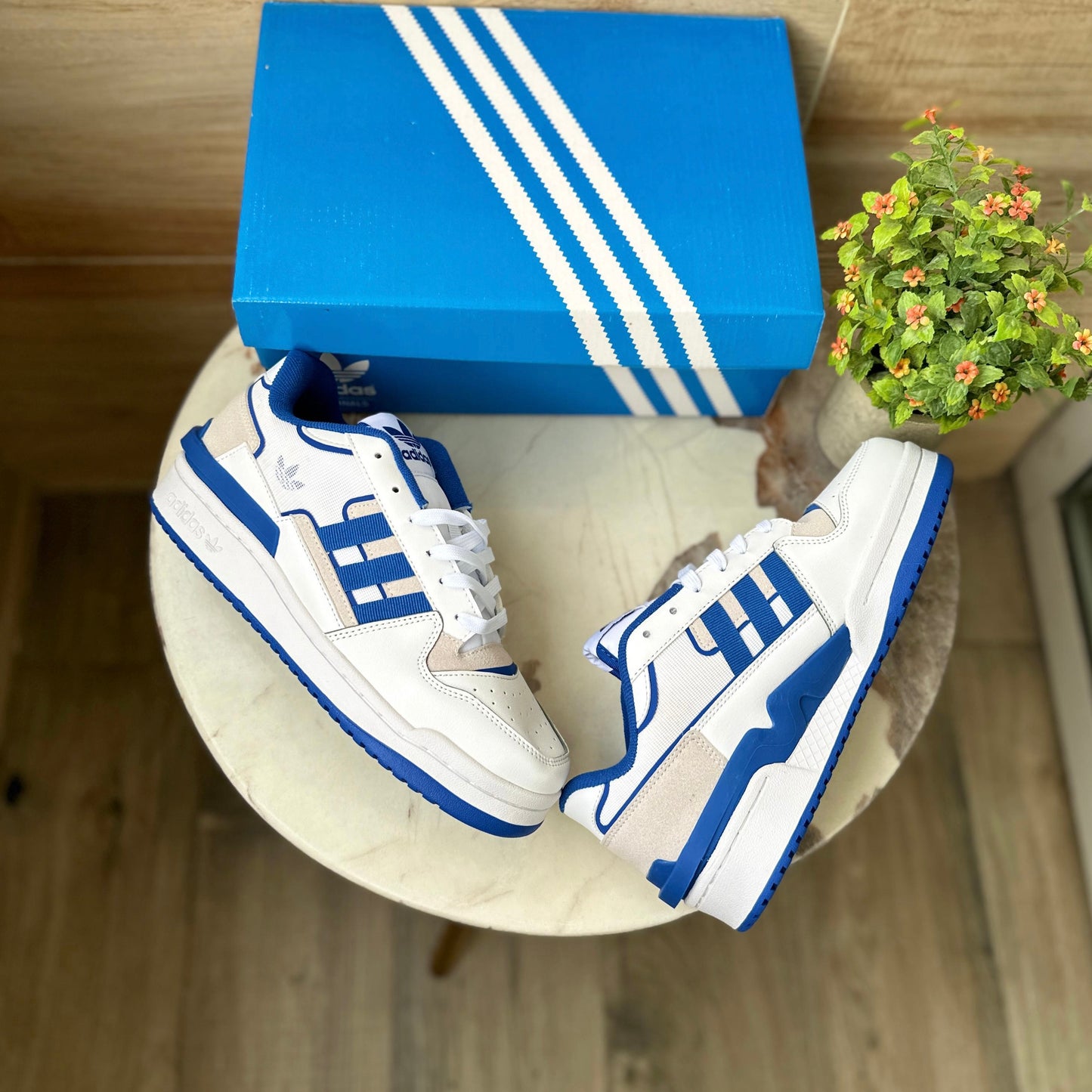 ADIDAS FORUM EXHIBIT LOW ANGLE 2023 UNIVERSITY BLUE EDITION
