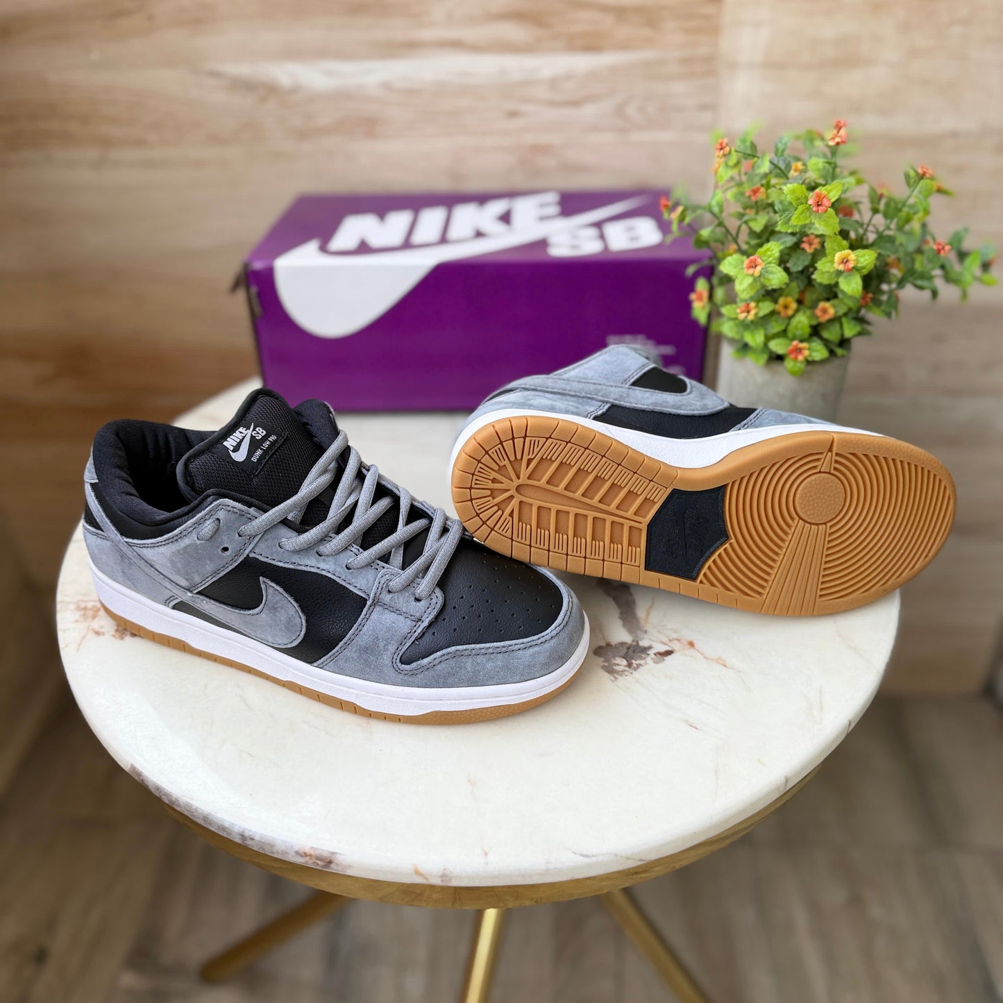 Nike sb dunk grey