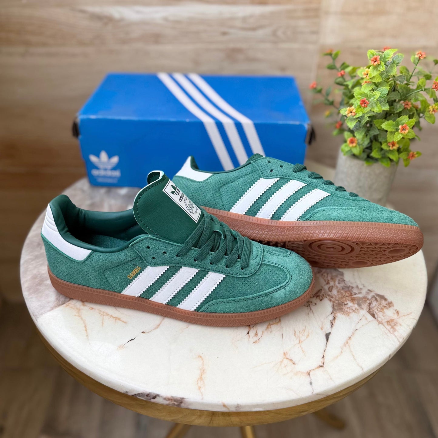 Adidas Orginals samba court green