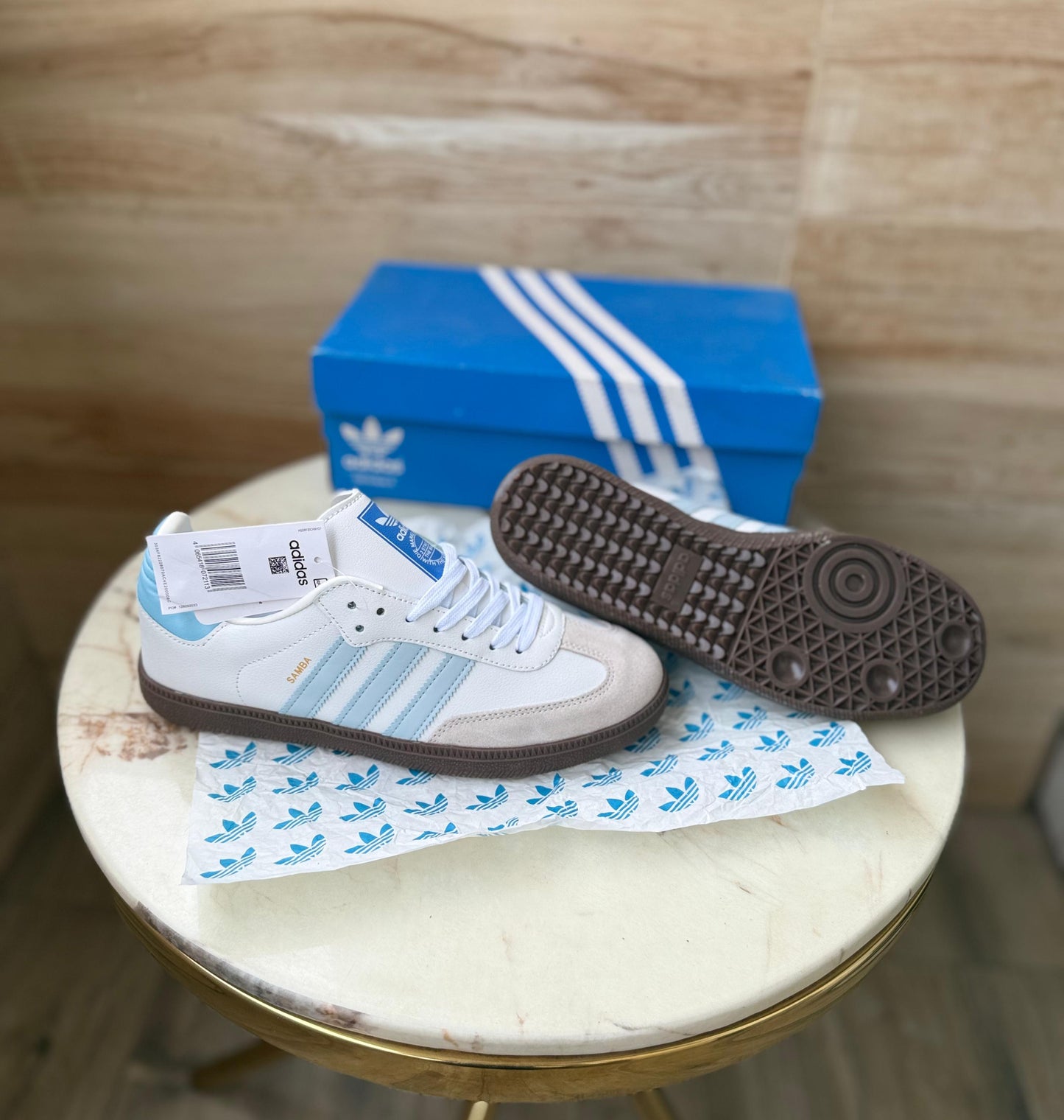 Adidas samba white sky