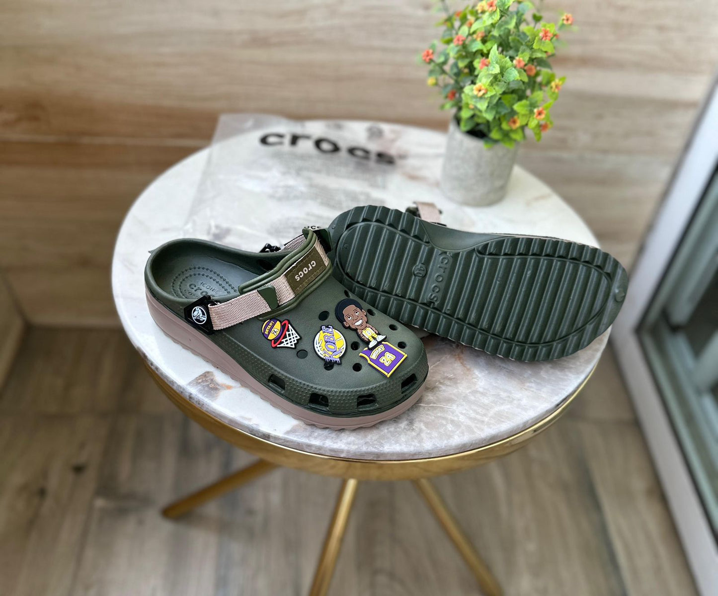 Crocs lakers basketball
