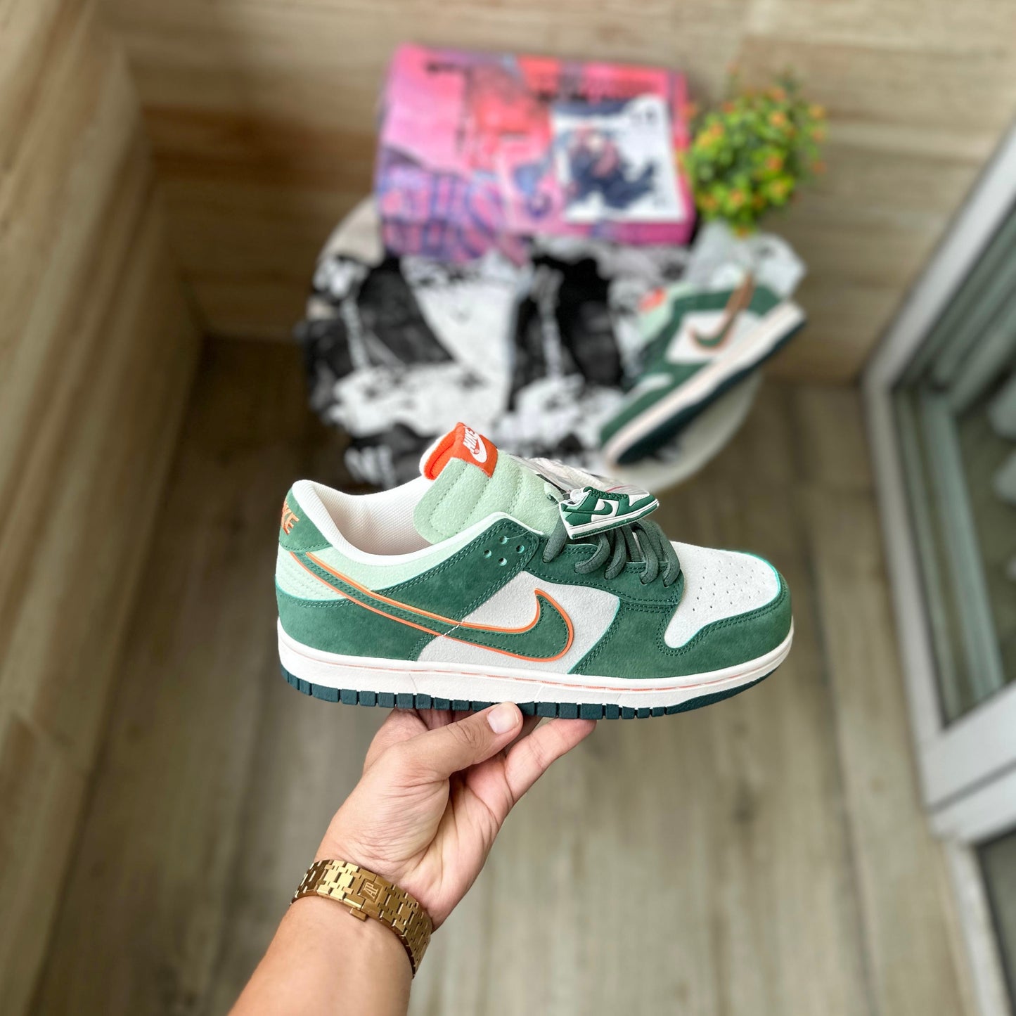 NIKE SB DUNK LOW X OTOMO KOTSUHIRO GREEN