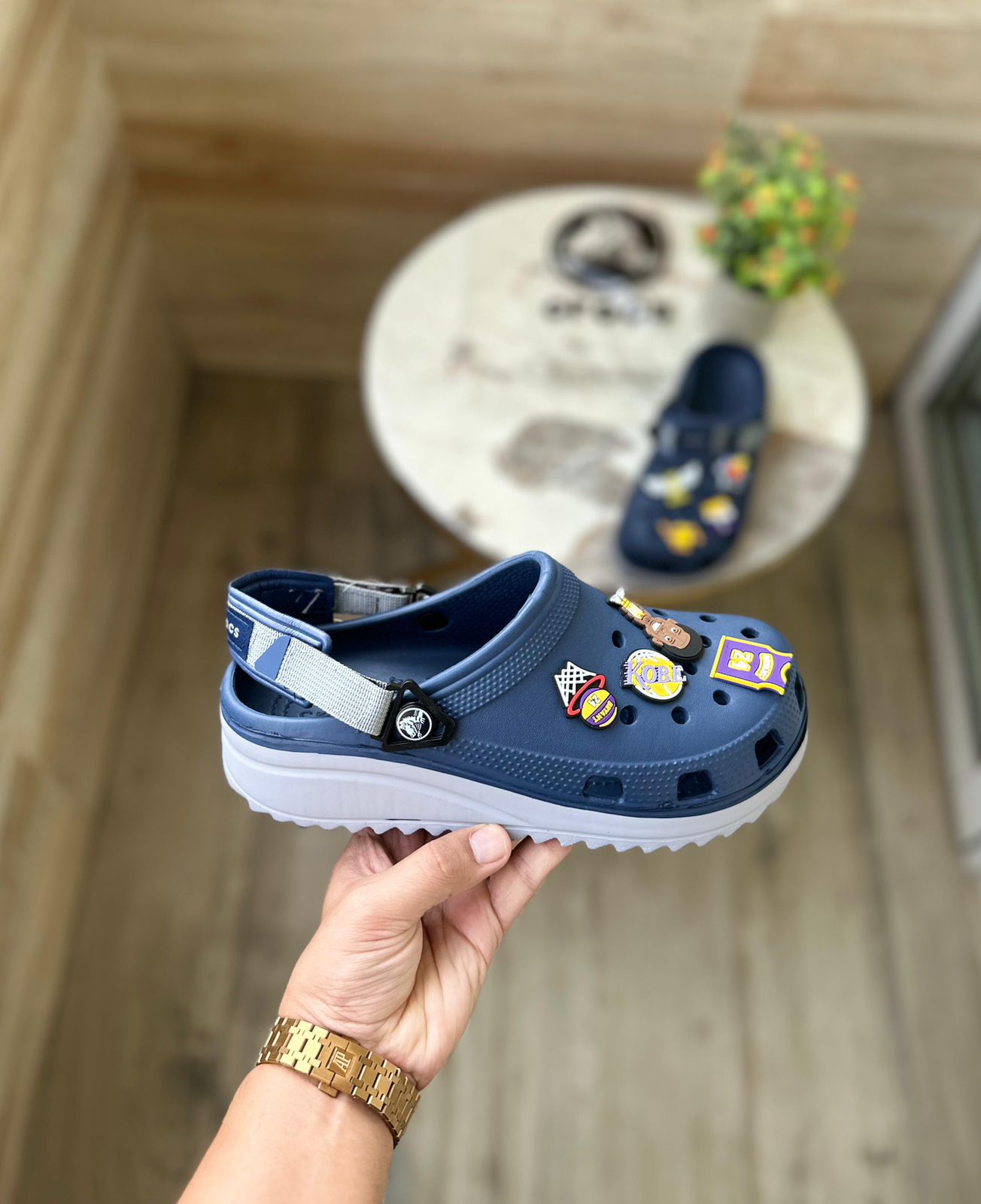 Crocs lakers basketball