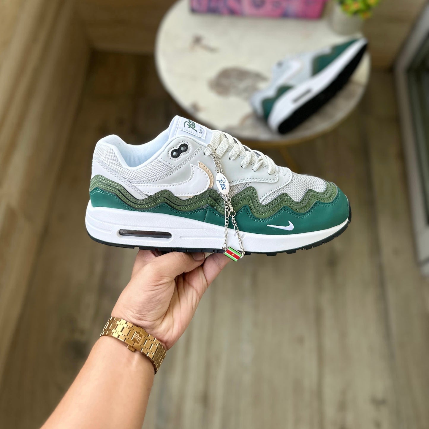NIKE AIRMAX PATTA FAMILIAR GREEN