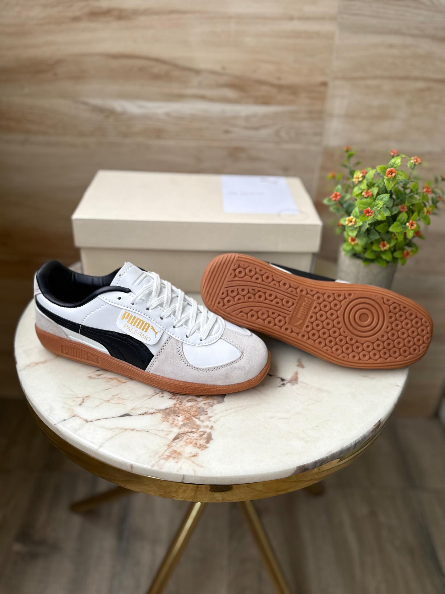 PUMA PALERMO OG WHITE BLACK