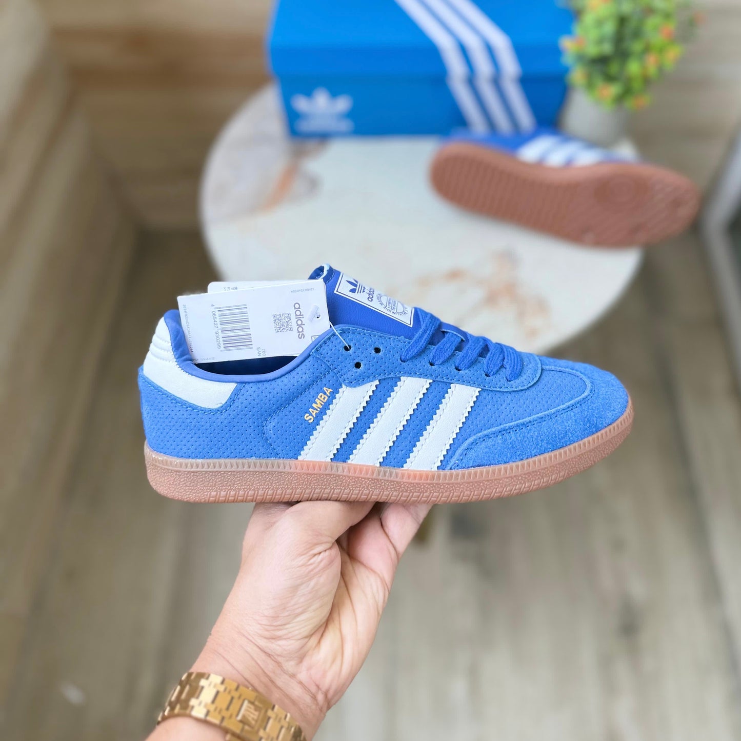 Adidas Orginal Samba royal blue