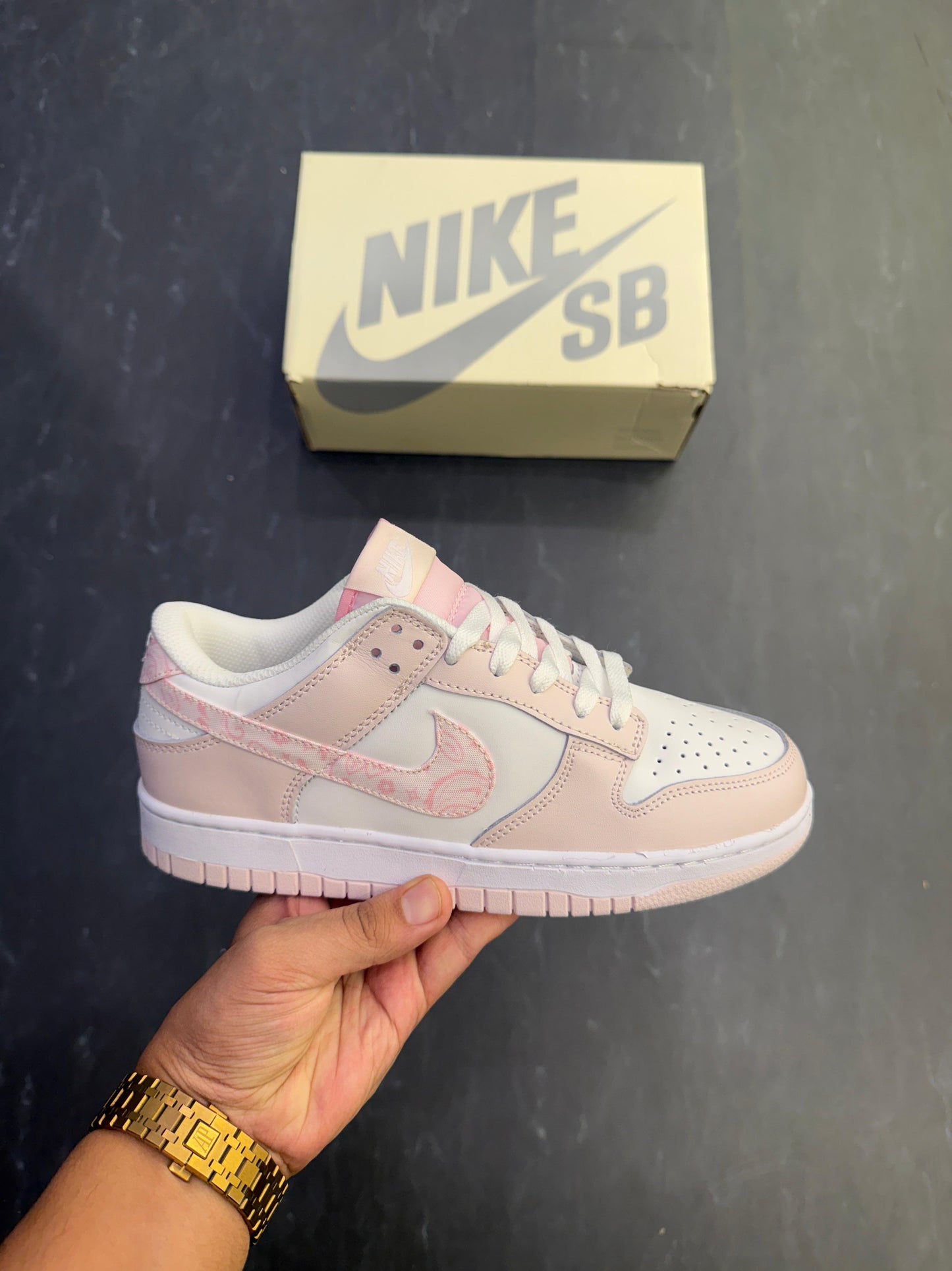 NIKE SB DUNK PINK PASLEIY