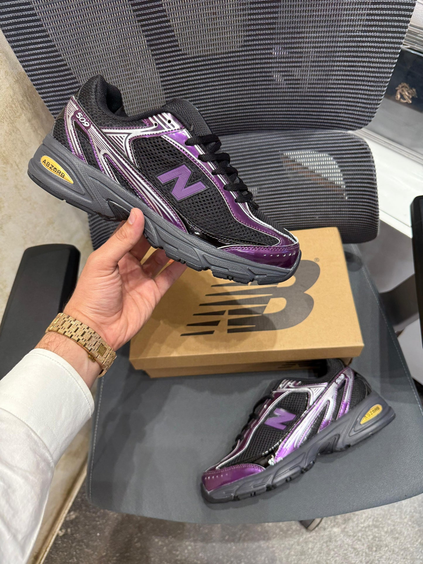 New balance do hee kim x 509 plum brown