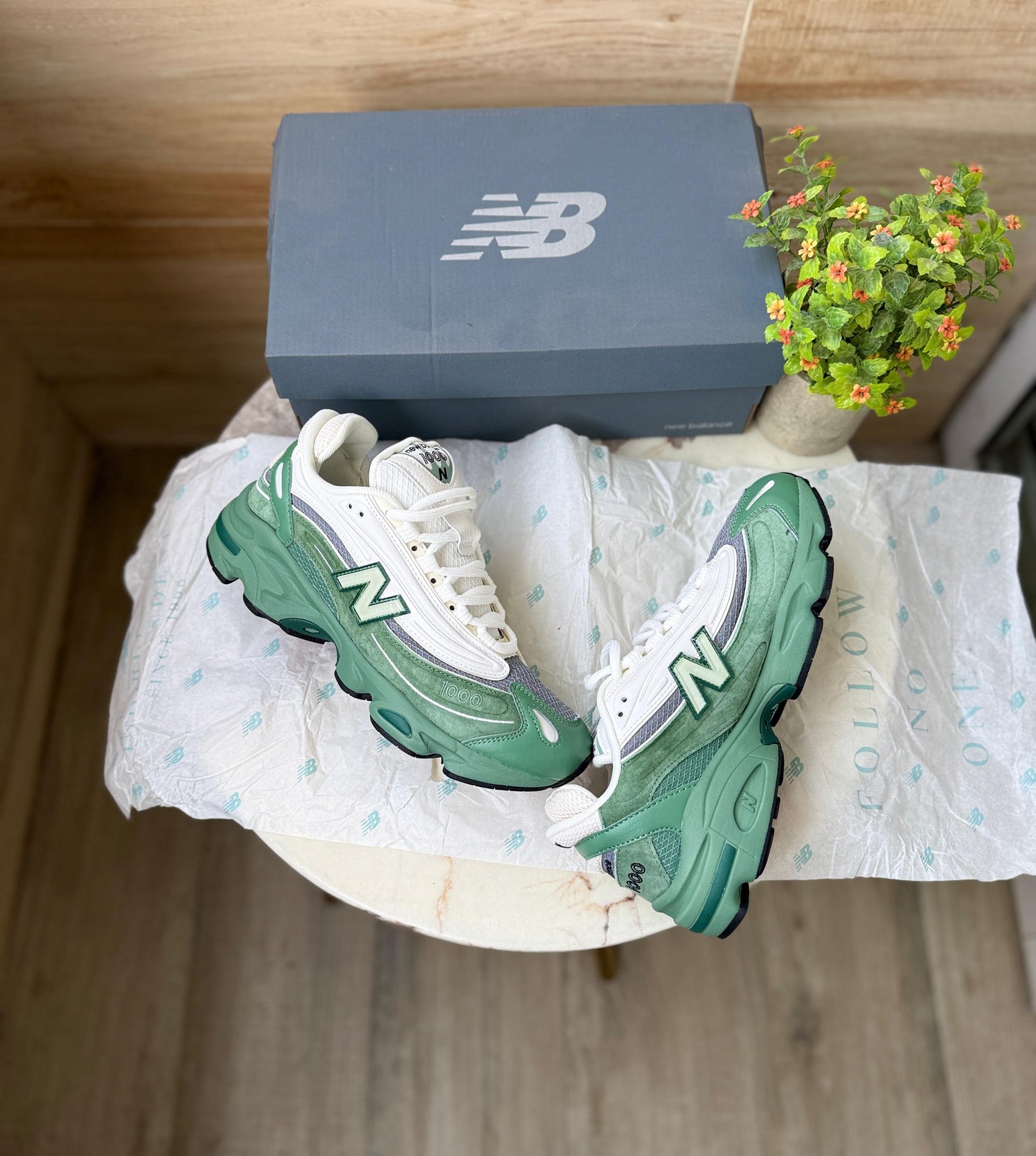 New balance 1000 mallard green