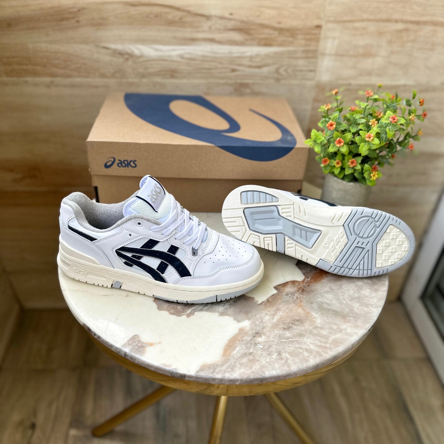 ASICS EX-89 WHITE NAVY