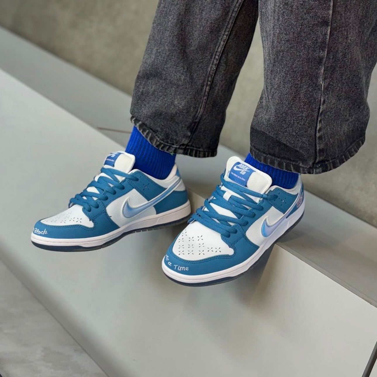 NIKE SB DUNK LOW BORN X RAISED SEMI UA