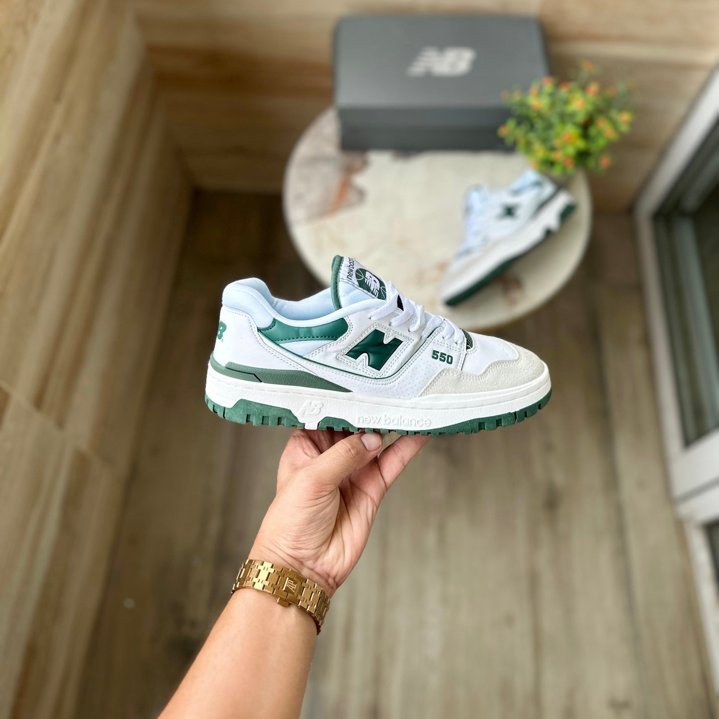 NEW BALANCE 550 GREEN