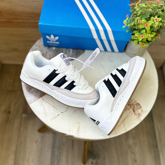 ADIDAS ADIMETIC ORGINALS WHITE BLACK