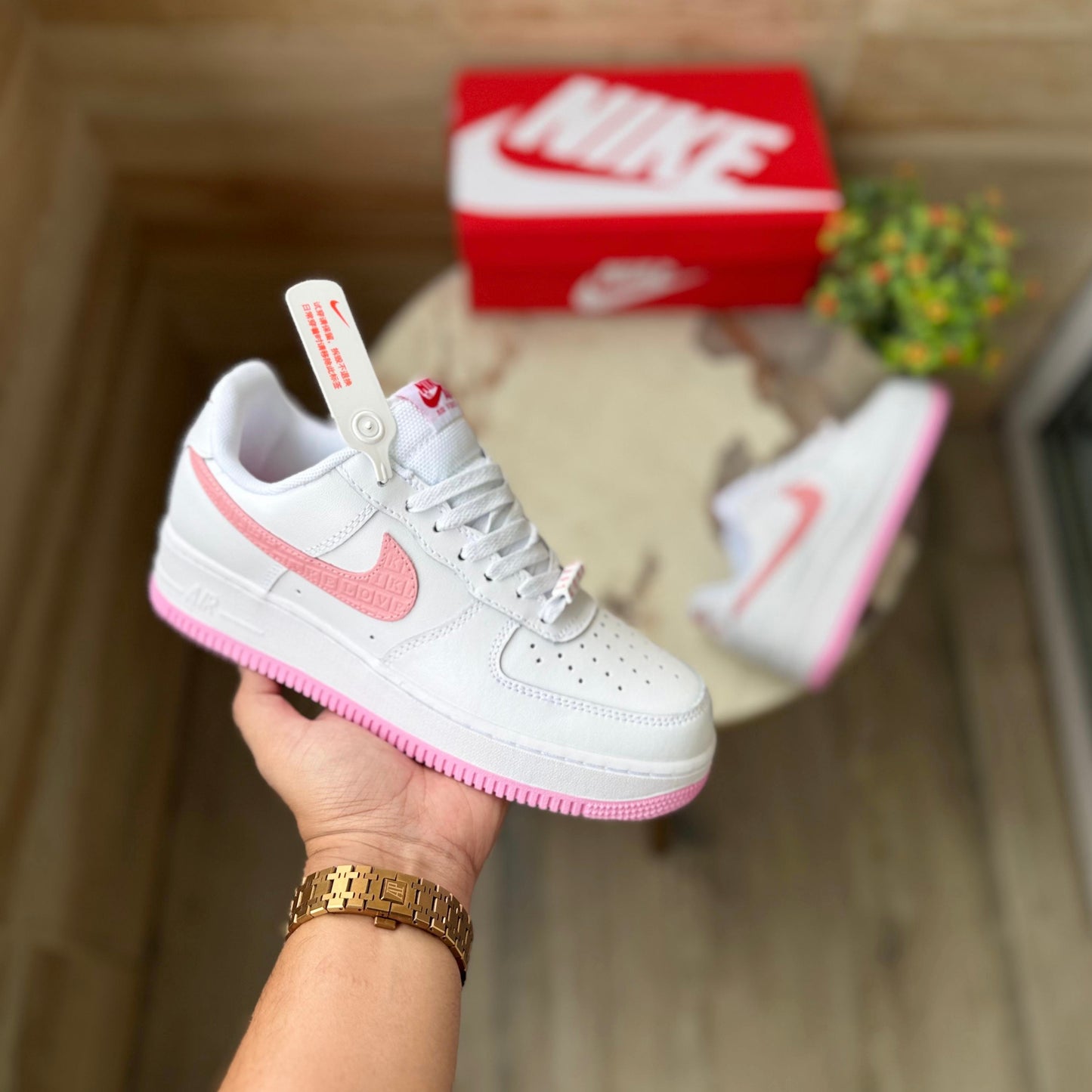 NIKE AIRFORCE ONE VALENTINE LOVE