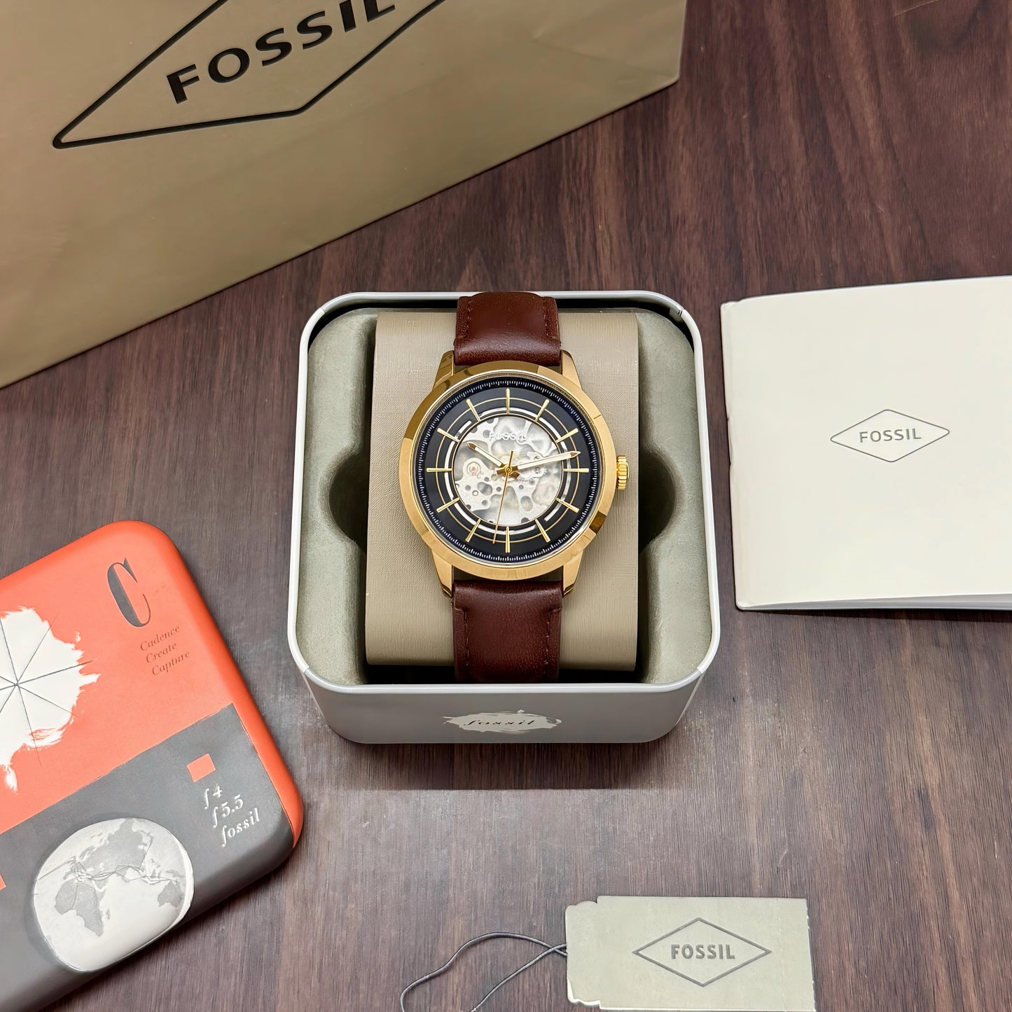 Fossil automatic modern machine