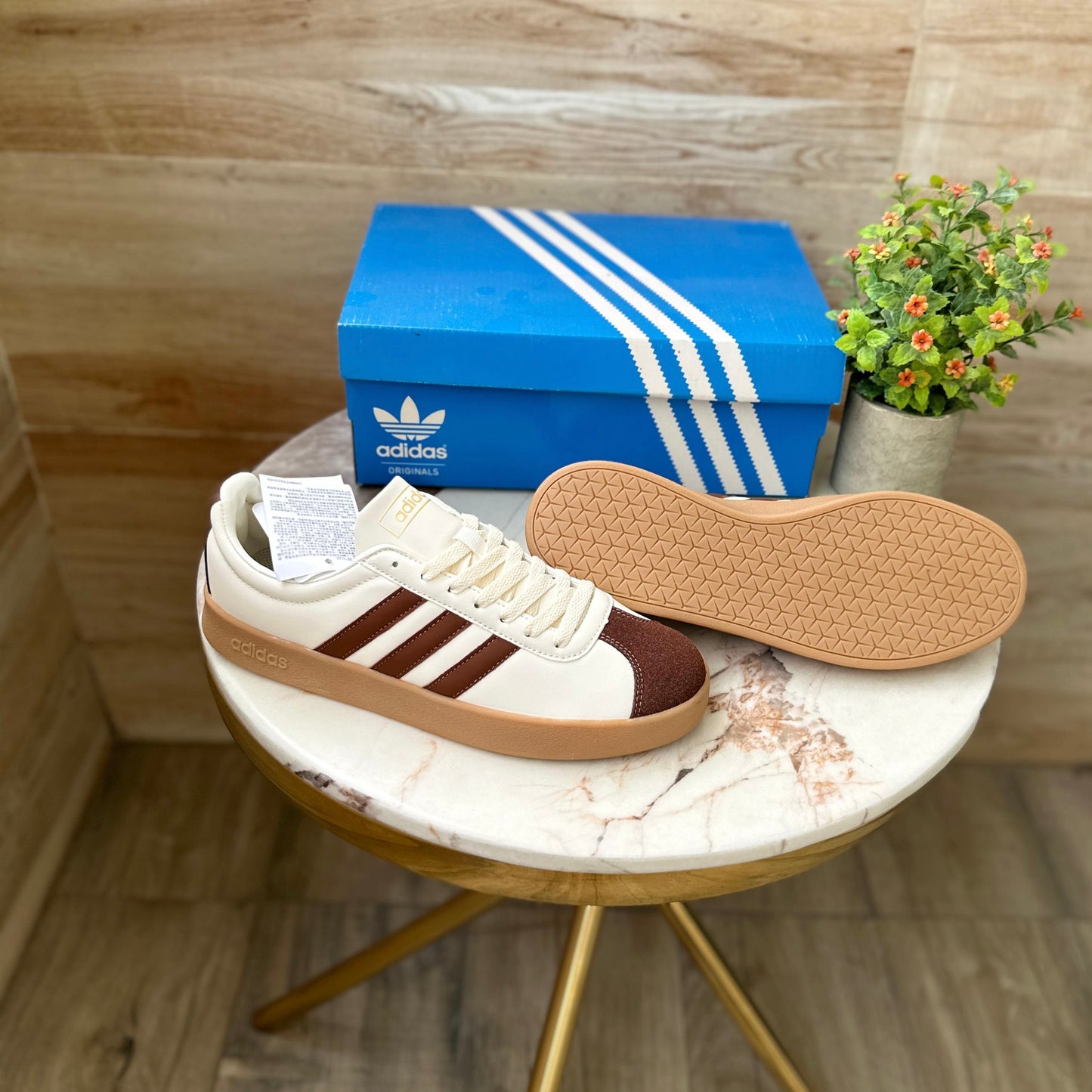ADIDAS ORGINAL NEO VL COURT 2.0 MILK WHITE