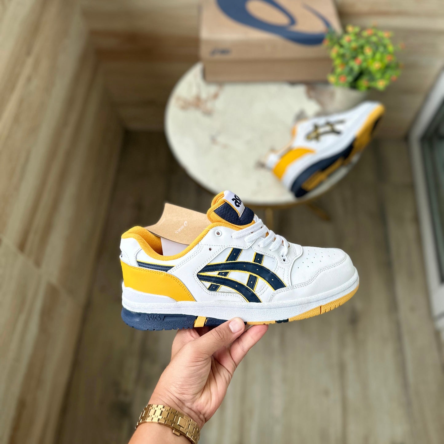 ASICS EX-89 WHITE PURPLE