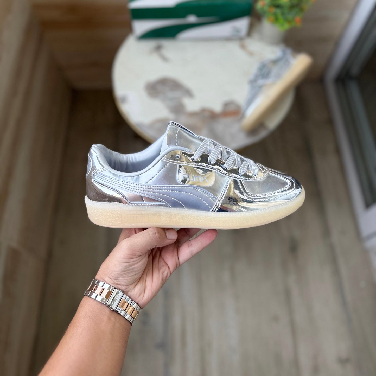PUMA PALERMO SILVER