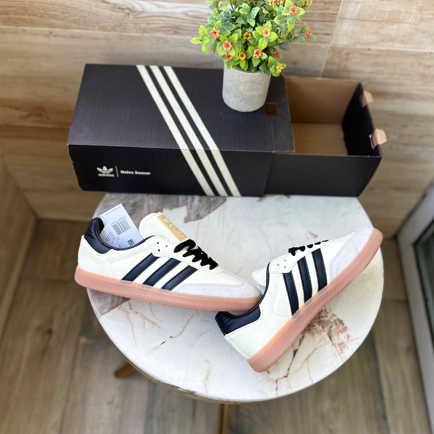 ADIDAS ORGINALS SAMBA WONDER WHITE