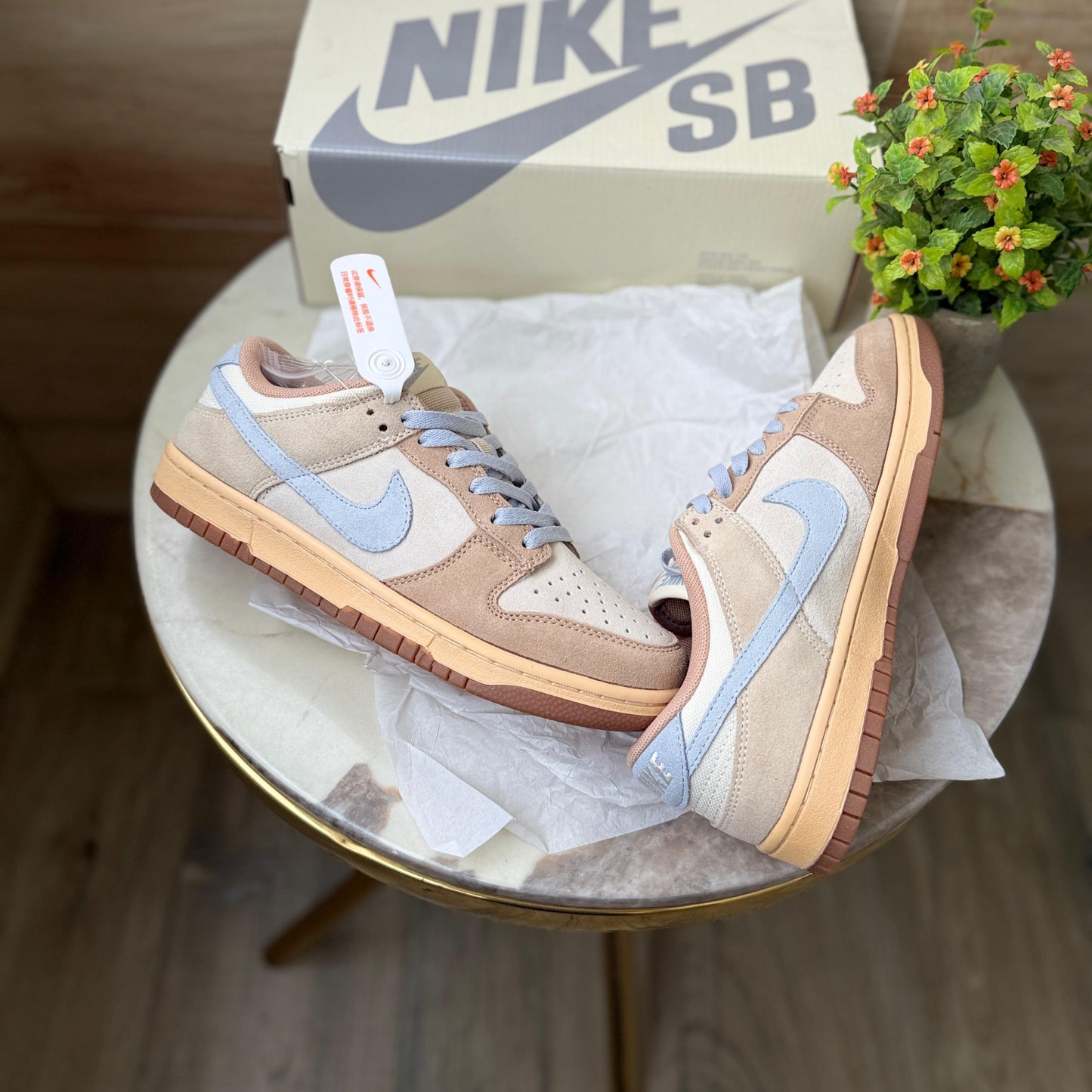 NIKE SB DUNK SAND DRIFT ARMOURY BLUE