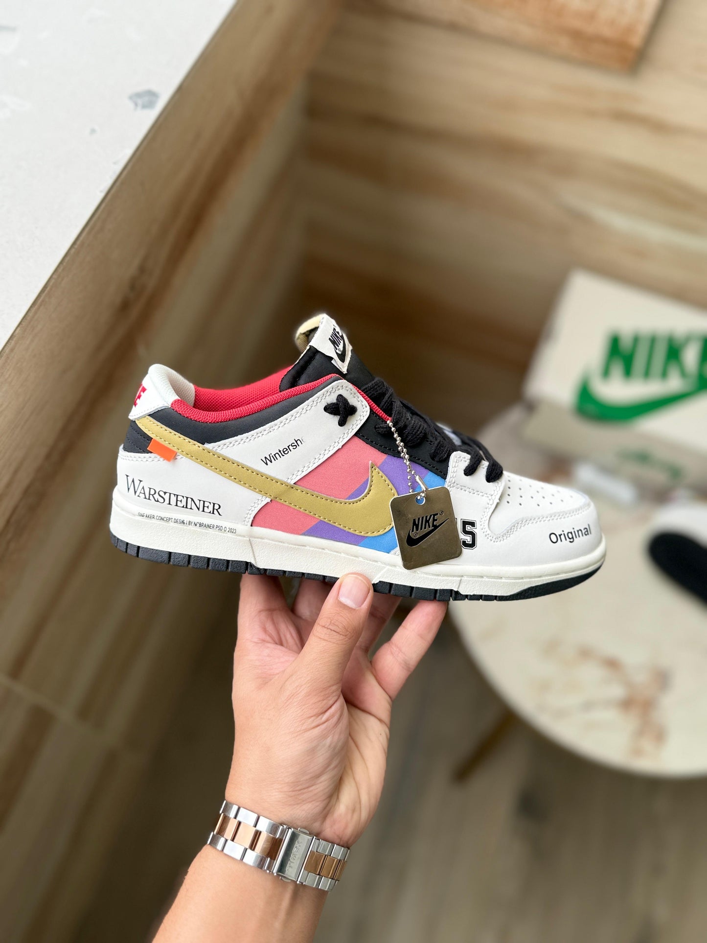 Nike sb dunk costum 2025 warsteiner