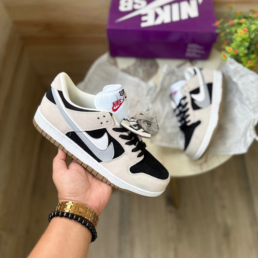 Nike sb dunk 85 double swoosh grey black