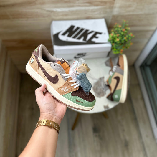 NIKE JORDANS RETRO ONE VOODOO ZION